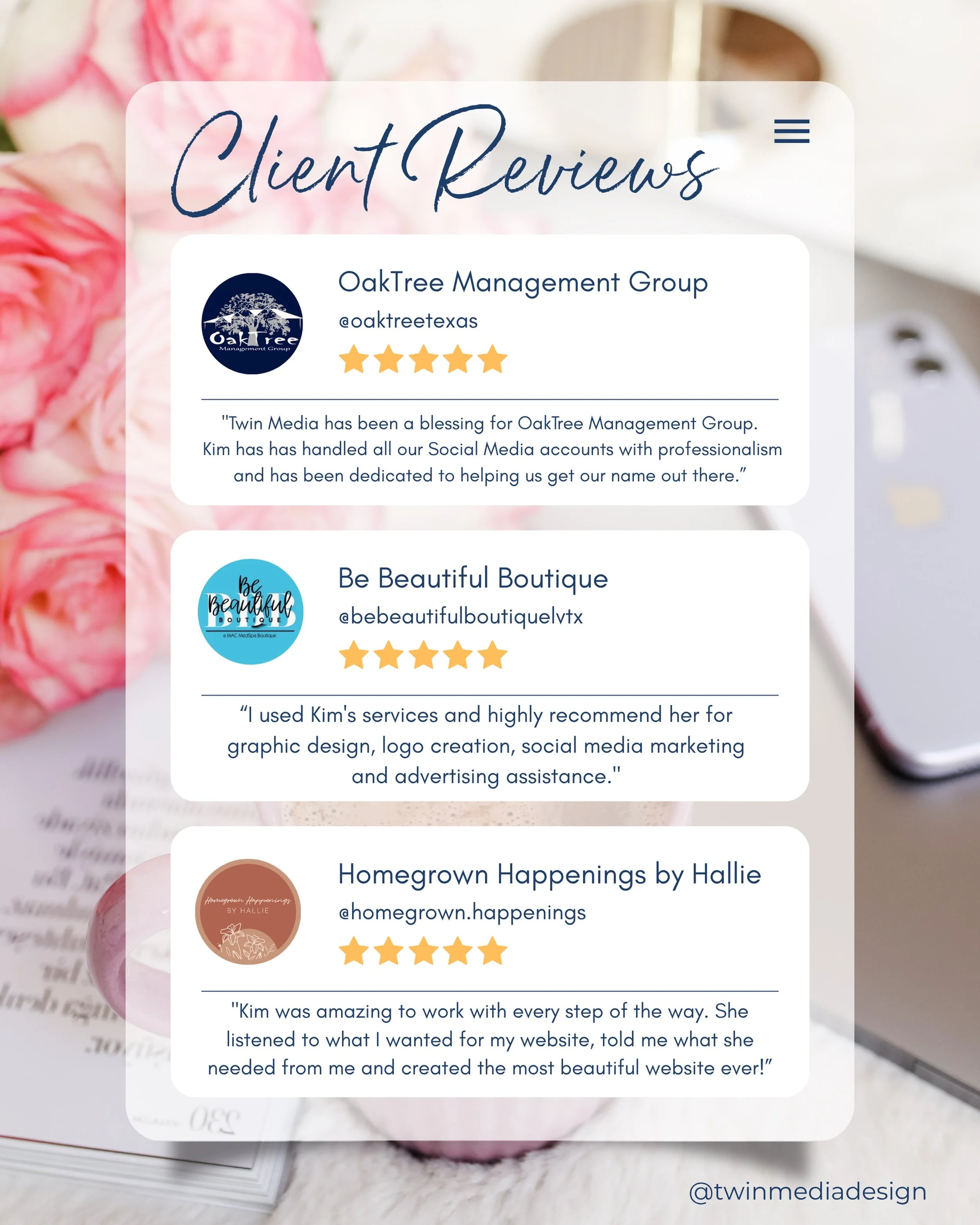 Thank you to our amazing clients for trusting us with your business growth!!

Your success is our success⭐️