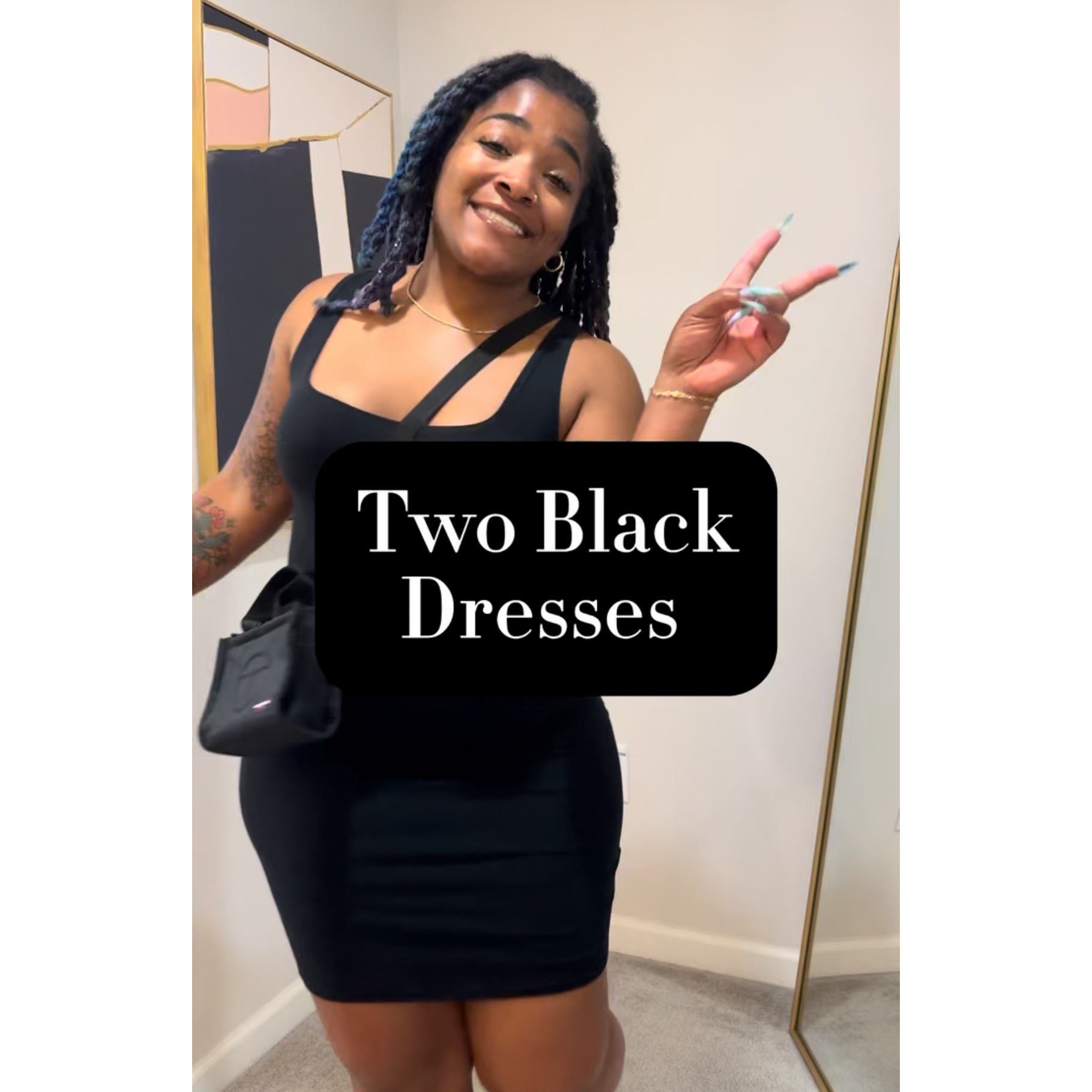Two Black Dresses