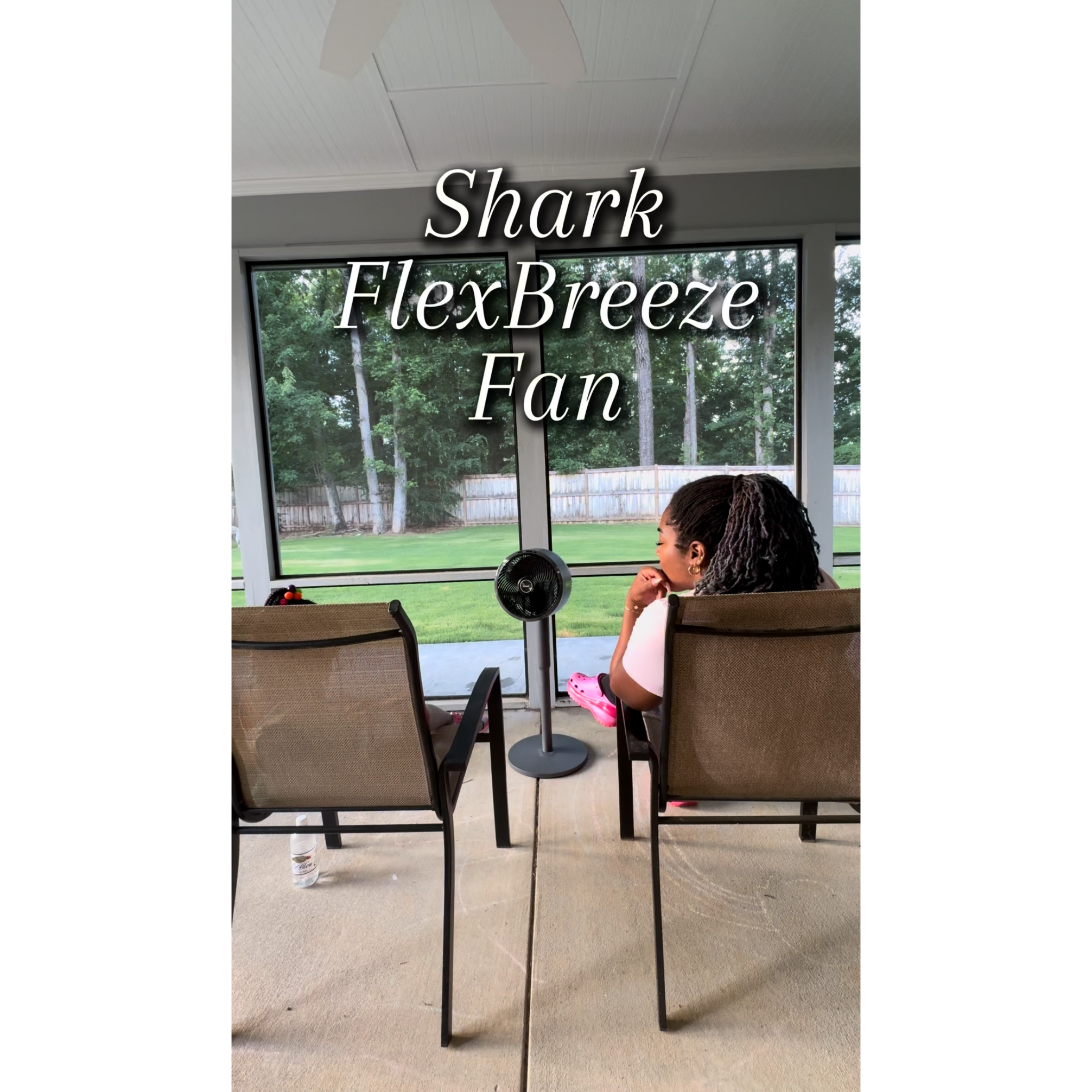 Shark FlexBreeze Indoor &amp; Outdoor Fan with InstaCool Mist $149.99