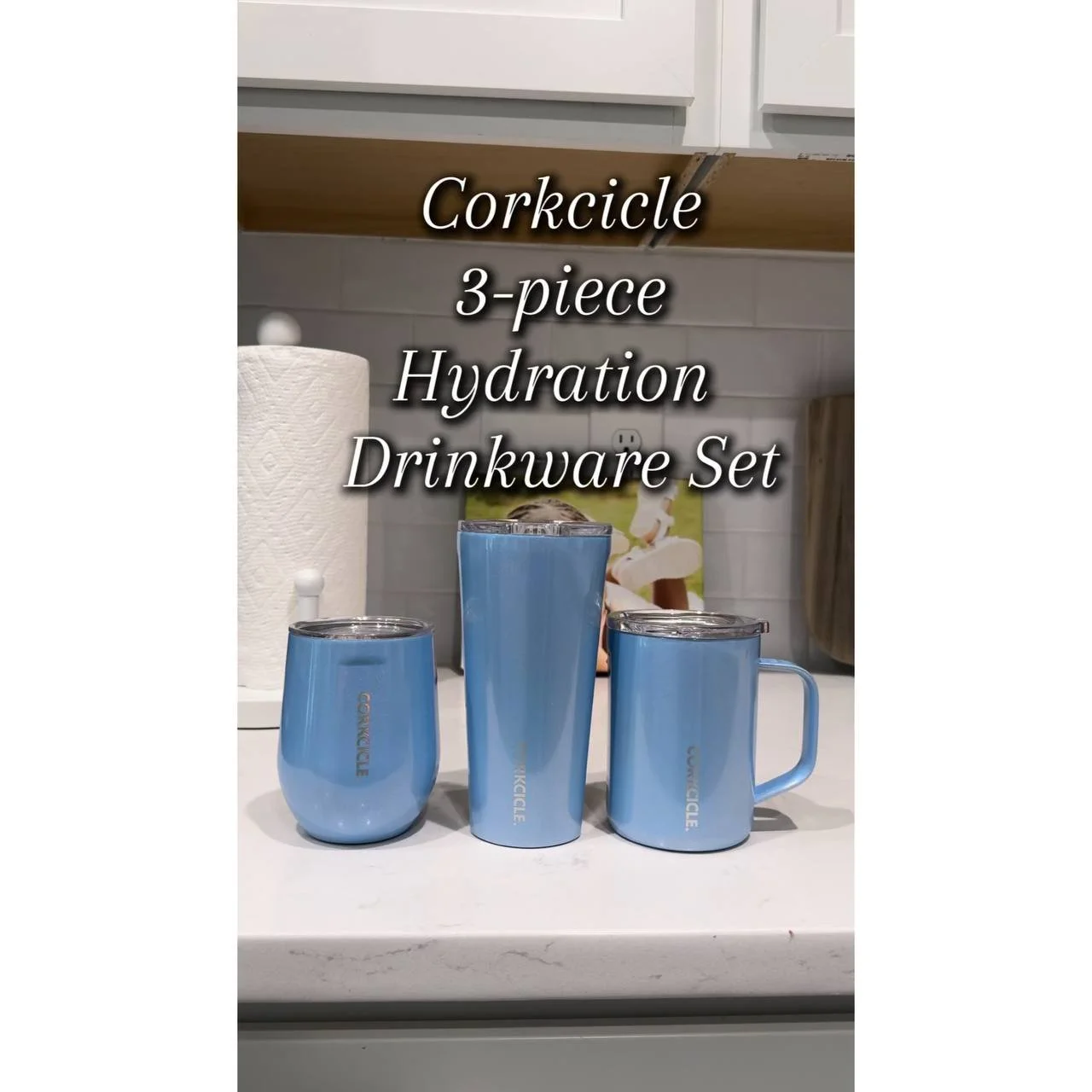 Corkcicle 3-piece Hydration Drinkware Set $24.95