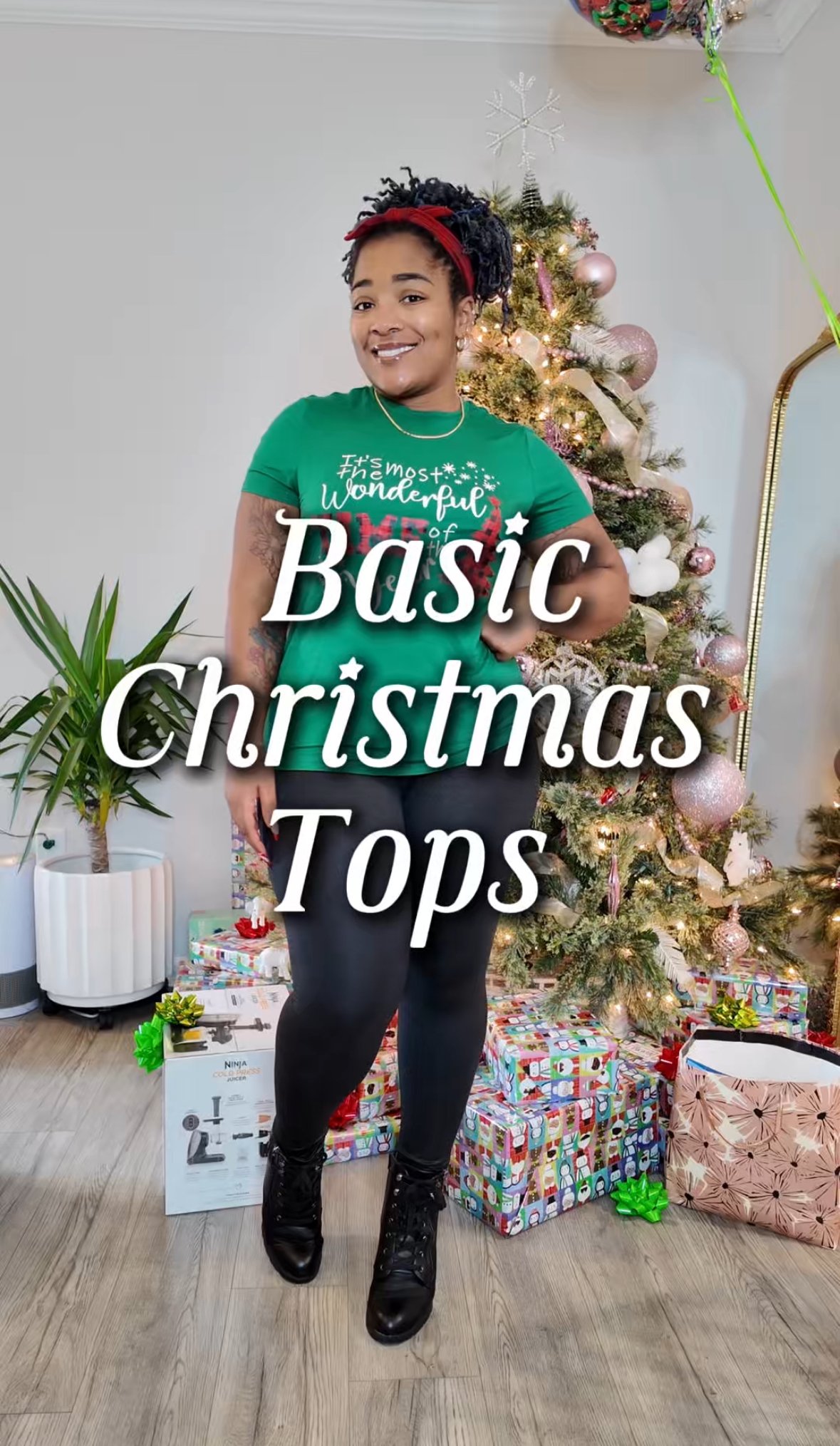 Basic Christmas Tops