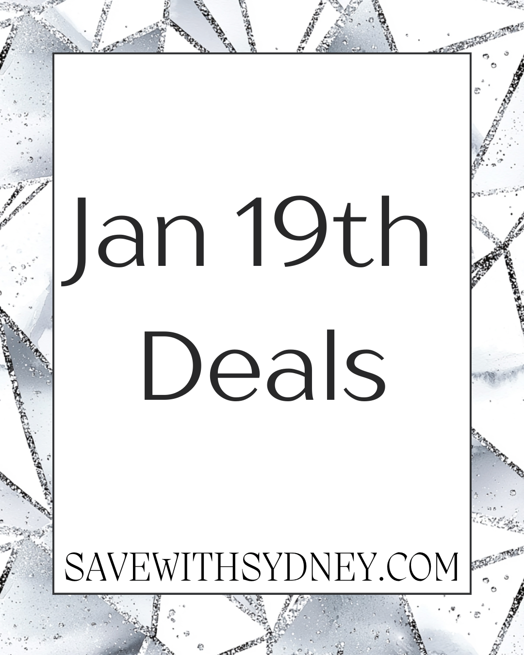 Jan 19th Deals Pt 1