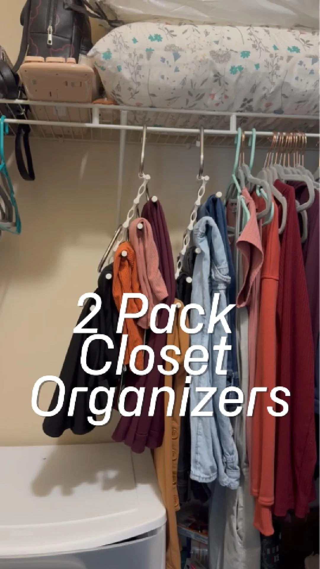 2 Pack Closet Organizer