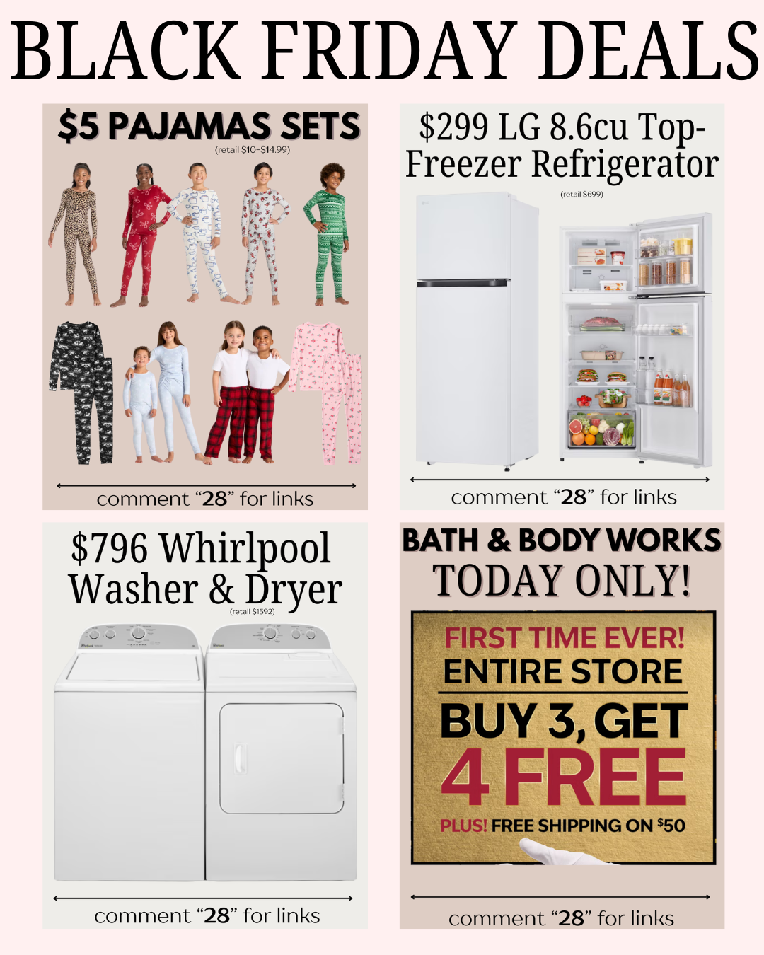 NOVEMBER 28TH DEALS