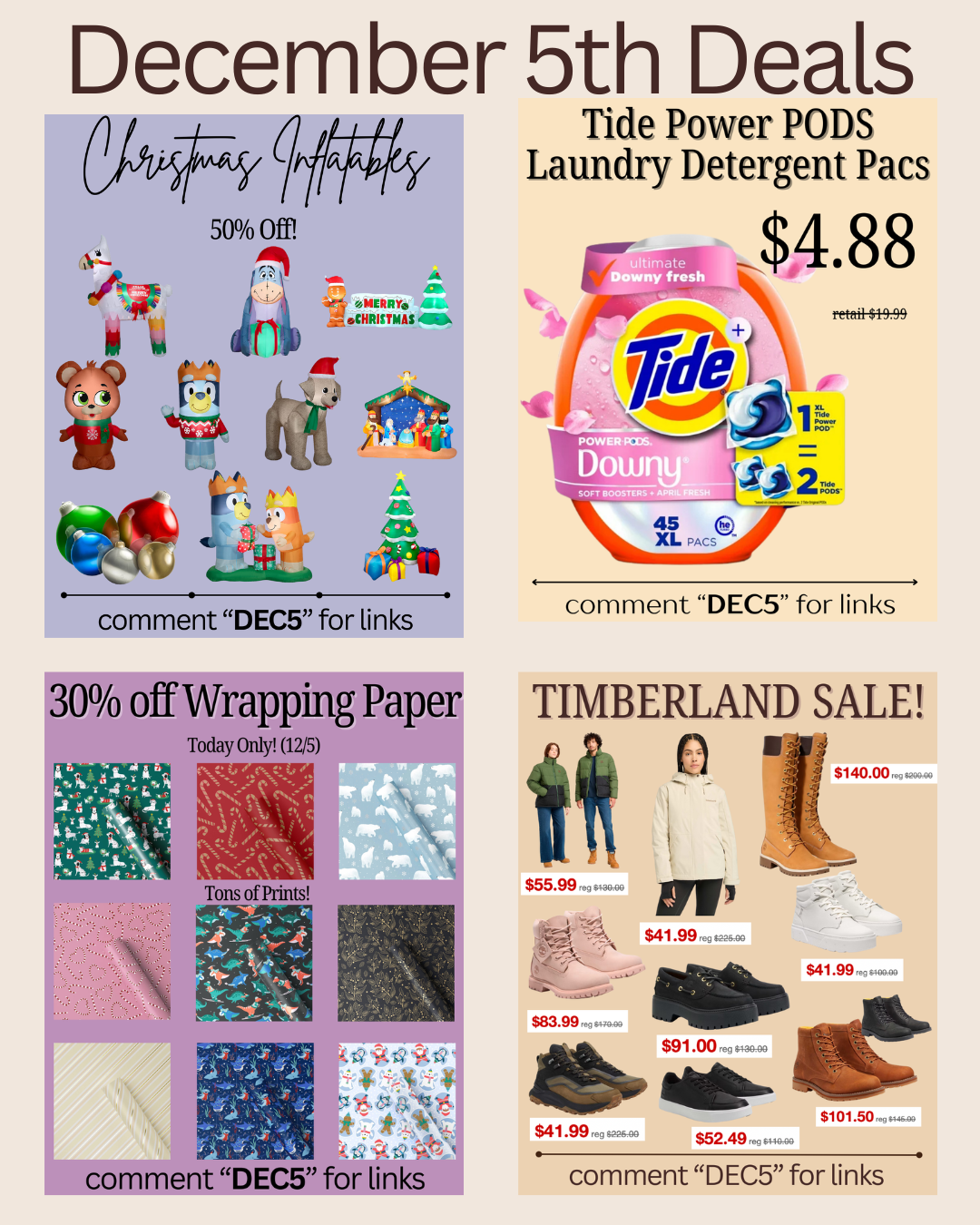 December 5th Deals