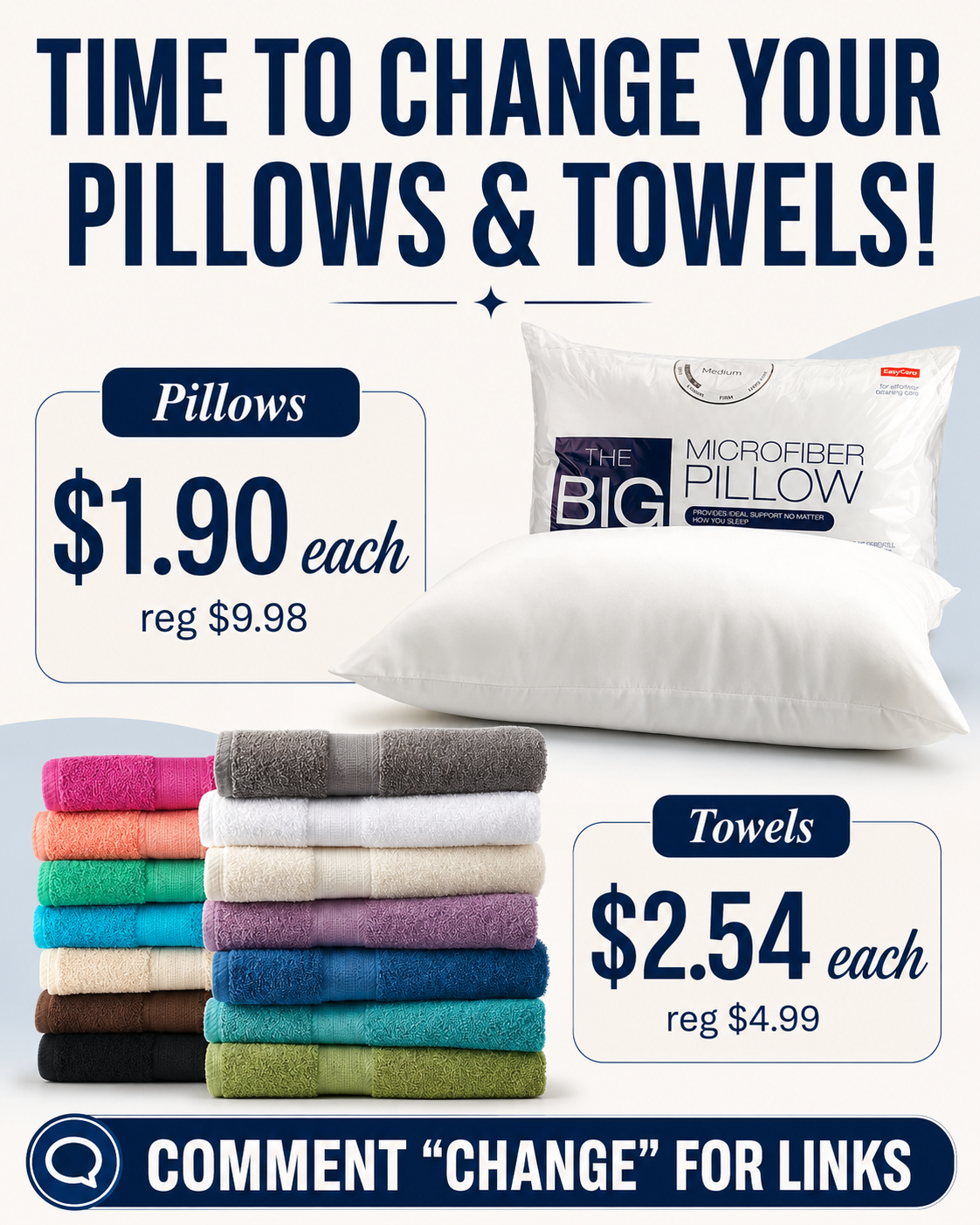 PILLOWS &amp; TOWELS