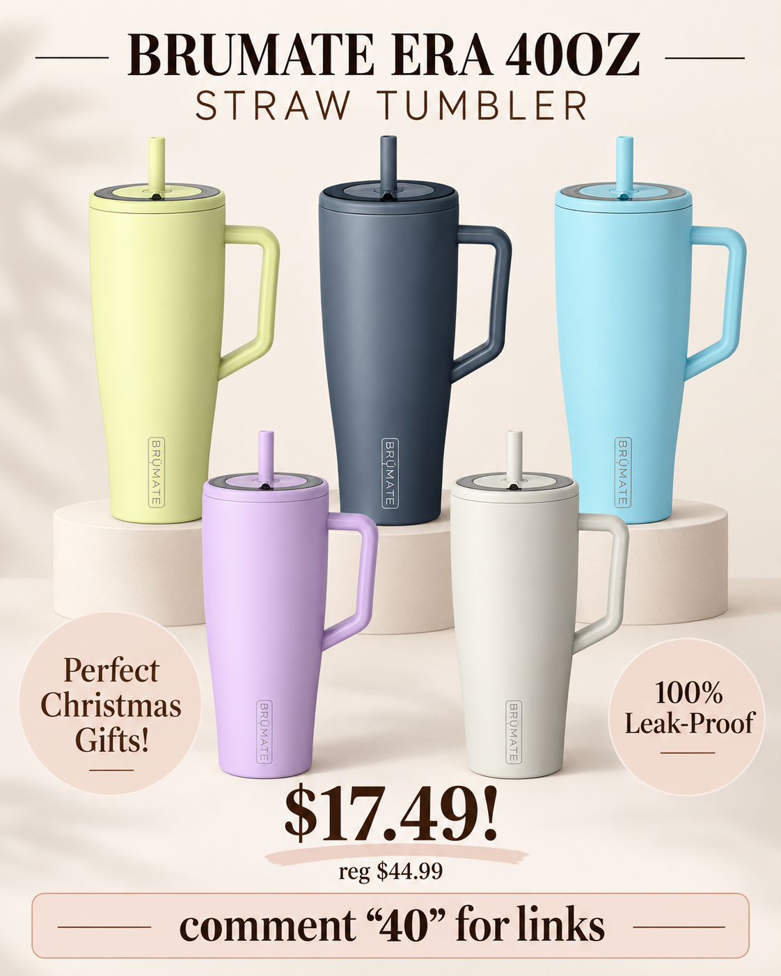 Brumate Tumblers 40oz
