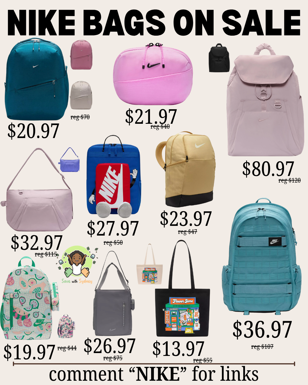 Nike Bag Sale