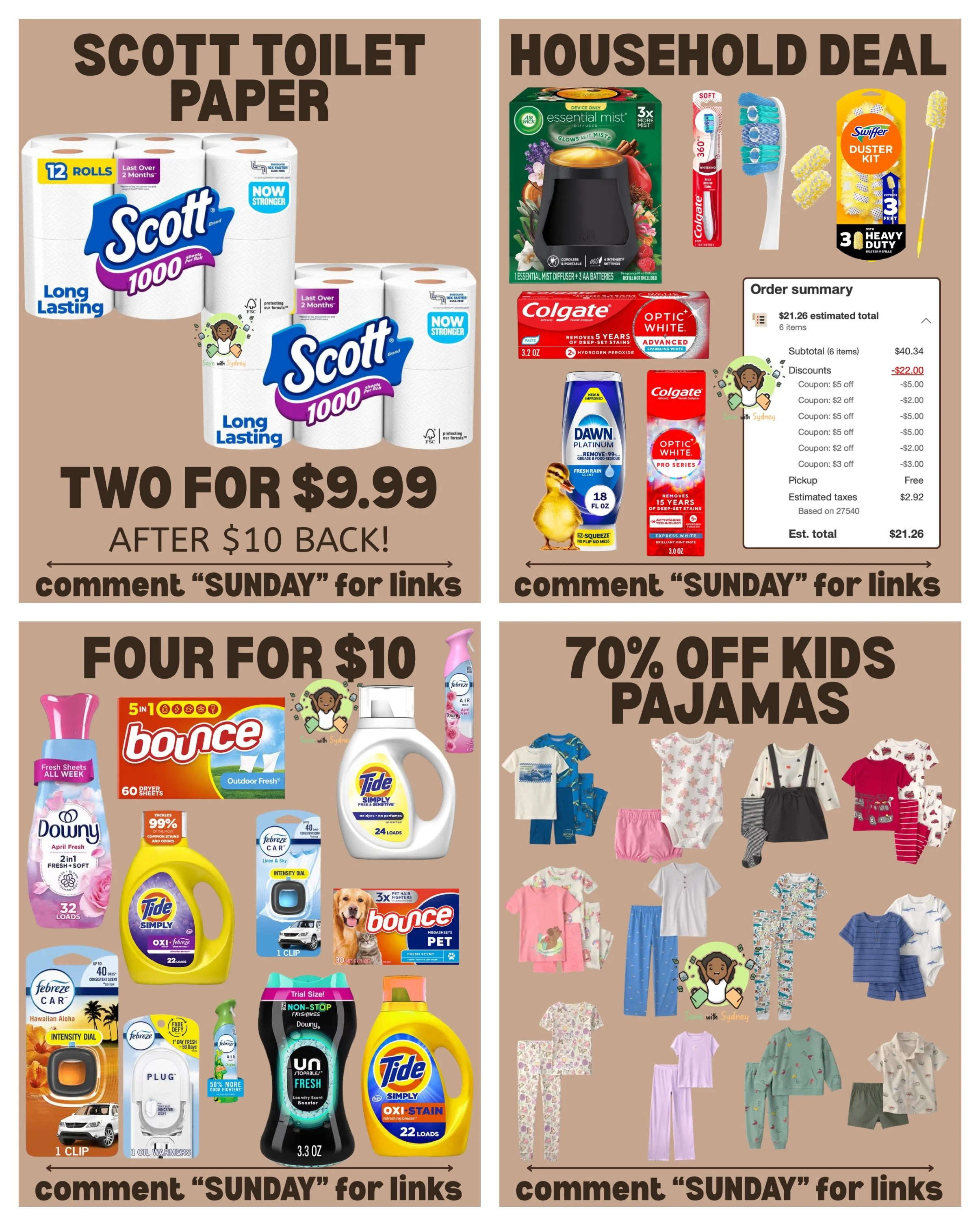 SUNDAY DEALS