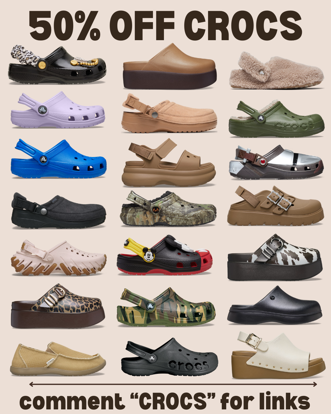 CROCS FLASH SALE