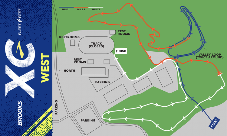 West course map