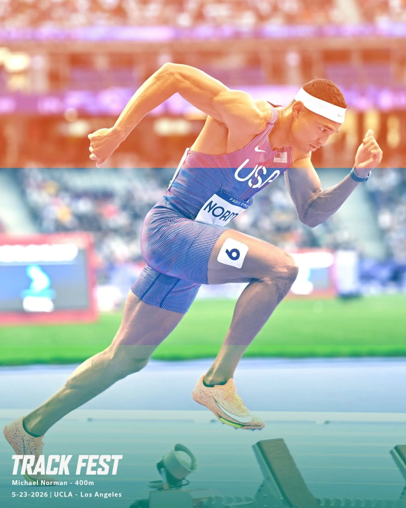 Olympic GOLD MEDALIST Michael Norman will run the 400m at the LA track fest on May 23!

Let&rsquo;s pack the stands and welcome him back to LA! (ticket link in bio)

You can also catch all the action LIVE on @flotrack