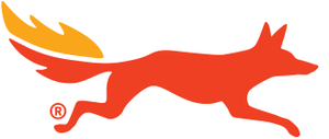 Red Coyote Running