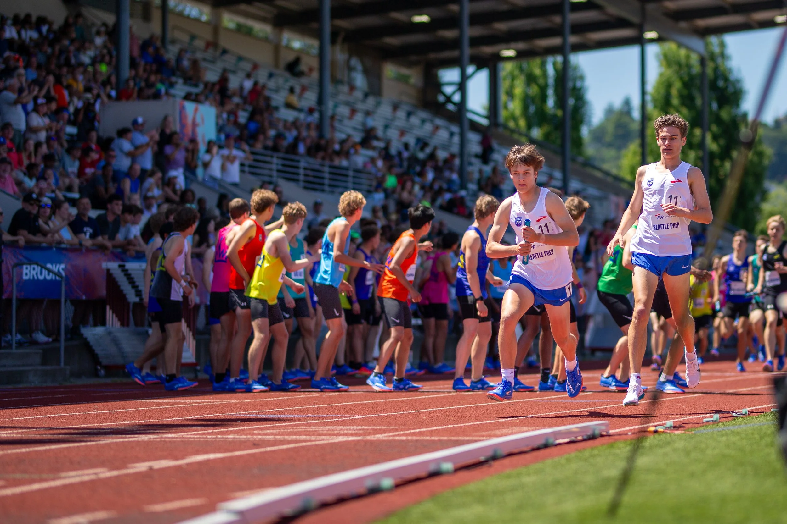 Brooks PR Invitational race