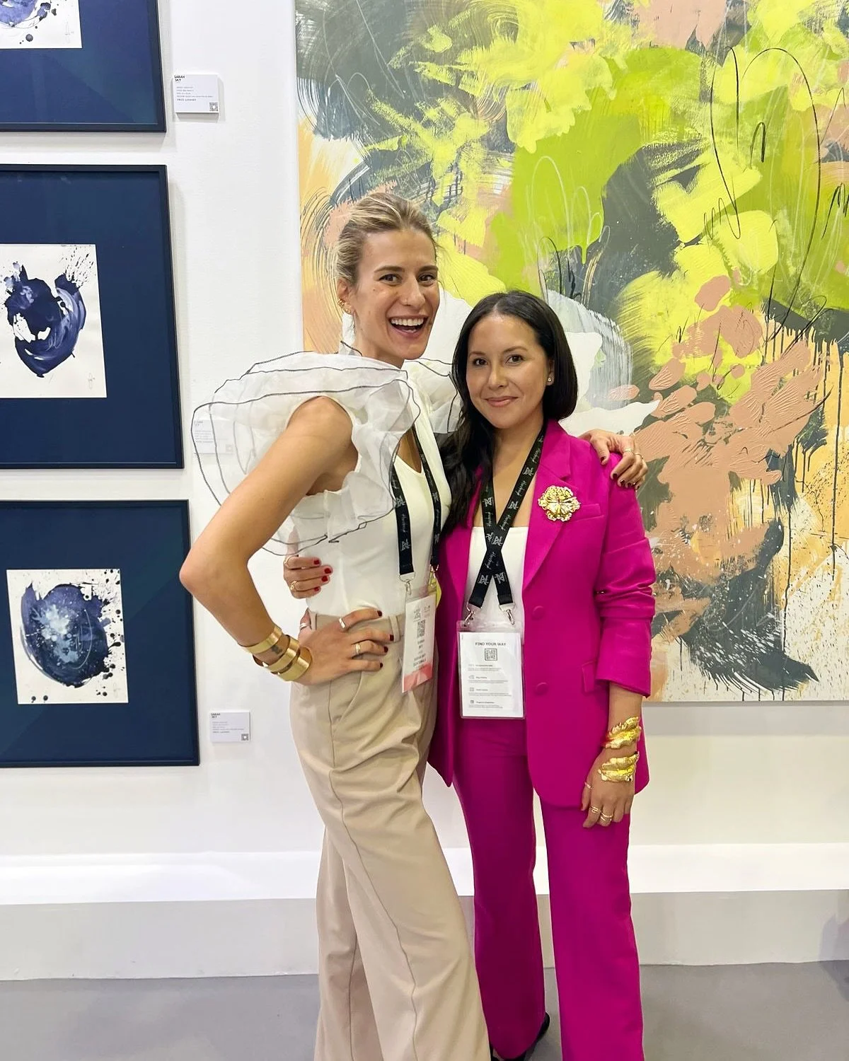 We are so proud and excited to have participated in @worldartdubai with our amazing artist @sarahskyart 

Thank you all for joining us in this journey and to our collectors thank you for trusting us &amp; our curated collection of works by top talent