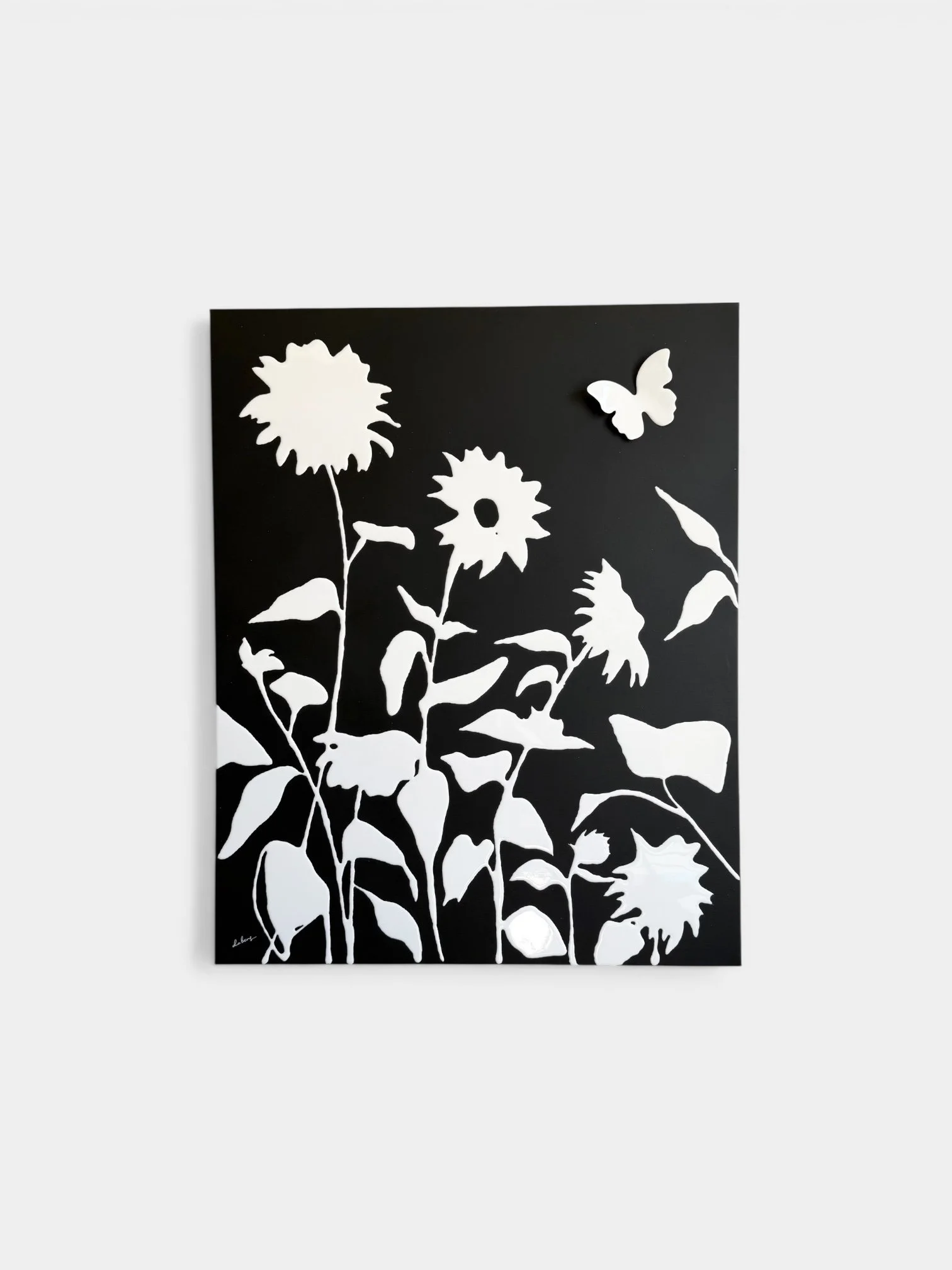 Artista: Daniela Dabers
Titulo: Untitled IV
Serie: The language of Garden Series
Medidas: 90 x 70 cm
Tecnica: Resina & Acrilico sobre canvas