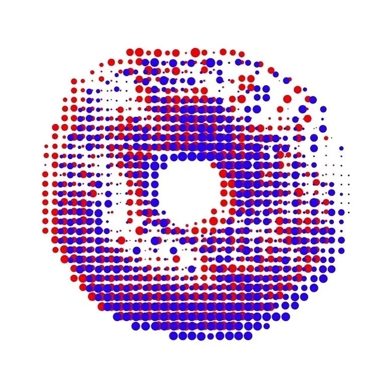 Artista: Jorge Mazariegos 
Titulo: Dona digital 
Medida: 100 x 100 cm
Edición: P/A
Técnica: Obra digital impresa sobre papel fine art con marco de madera con vidrio