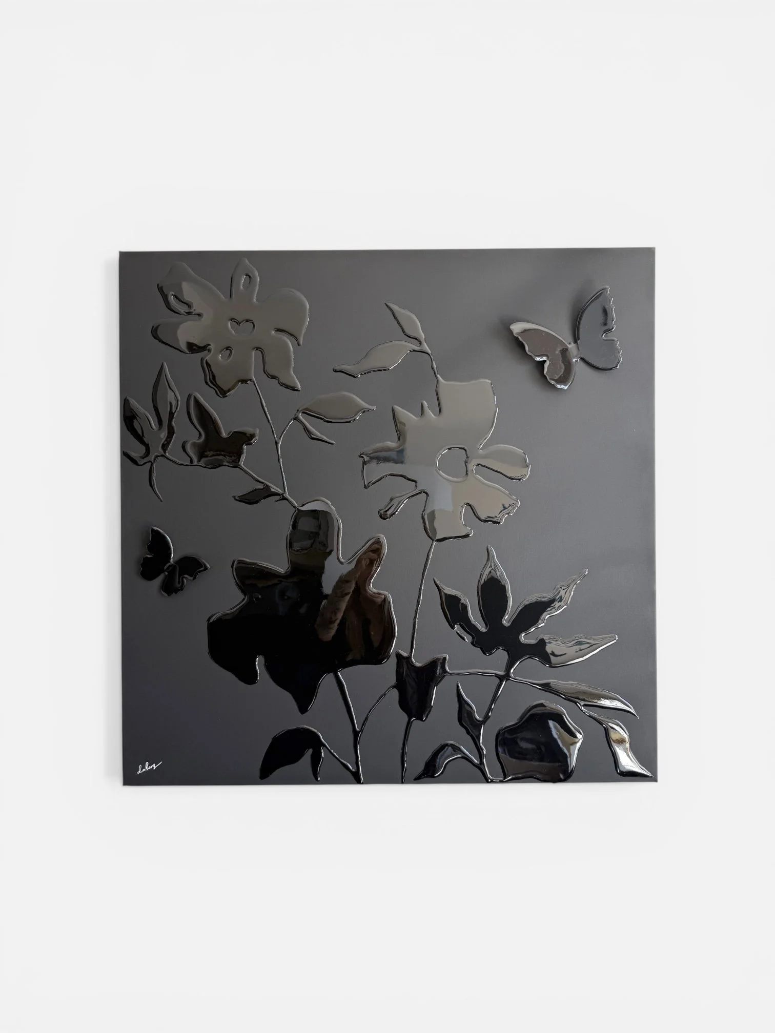 Artista: Daniela Dabers
Titulo: Untitled I
Serie: The language of Garden Series
Medidas: 75 x 75 cm
Tecnica: Resina & Acrilico sobre canvas