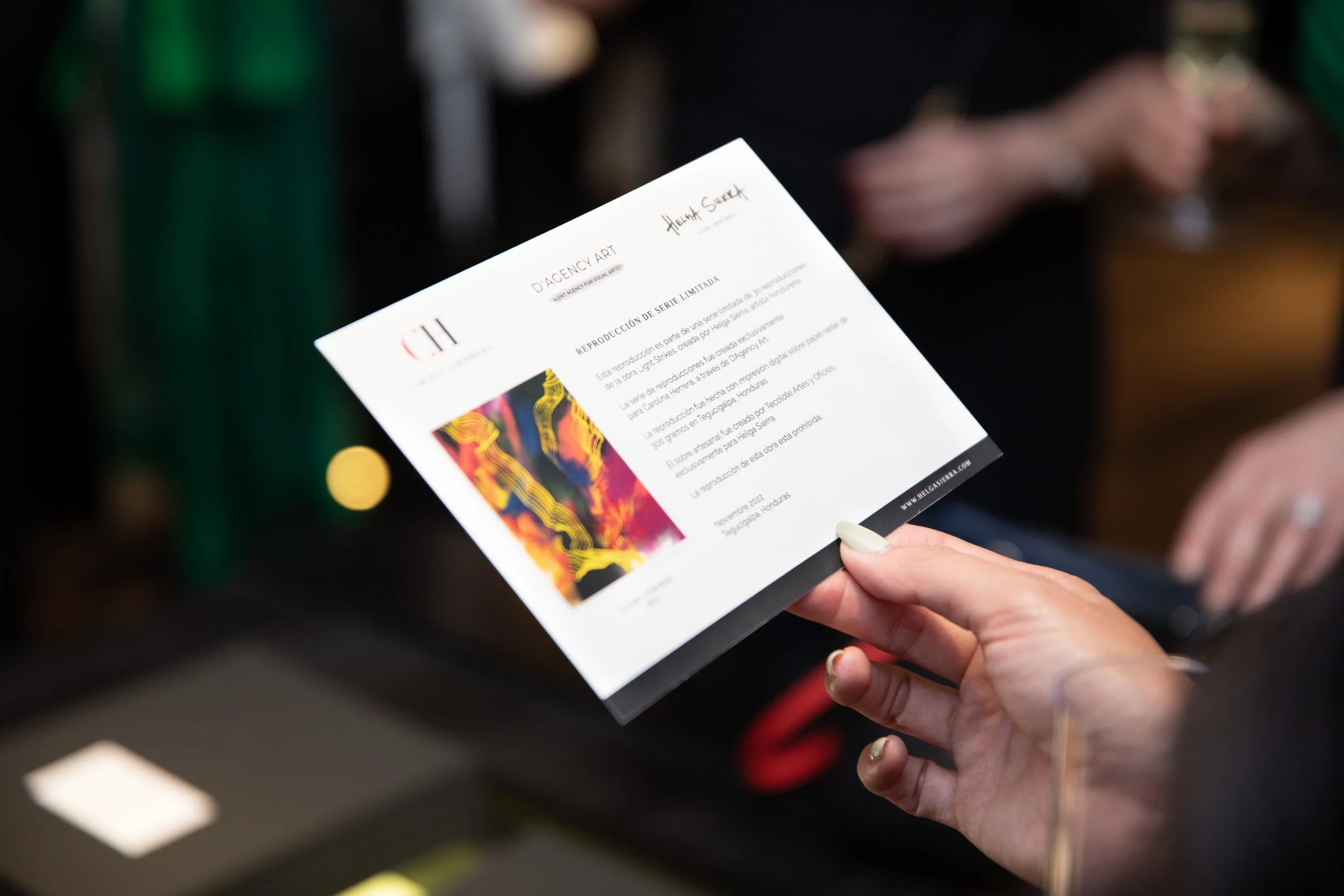 HELGA SIERRA x CAROLINA HERRERA HONDURAS