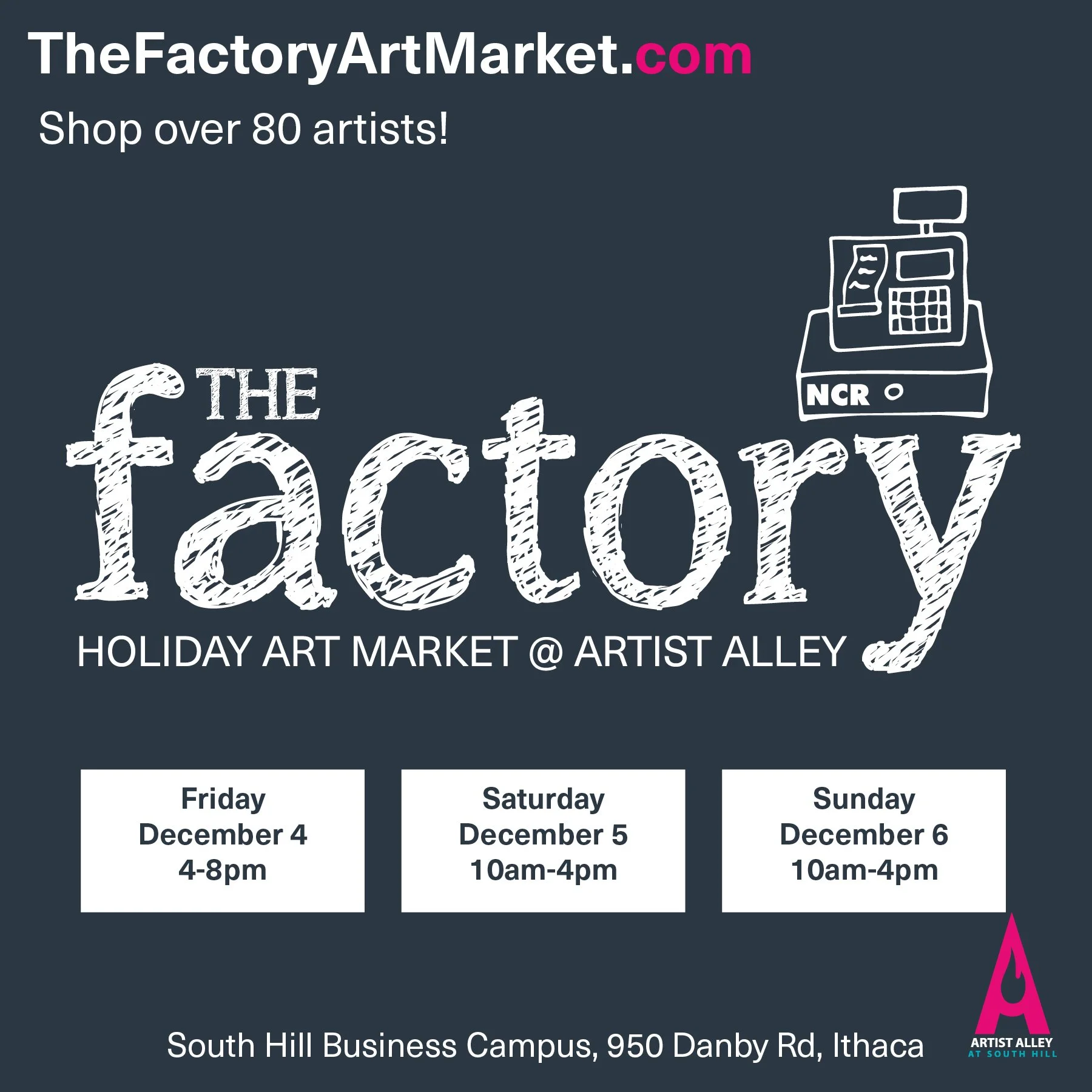 Factory Holiday Art Market 