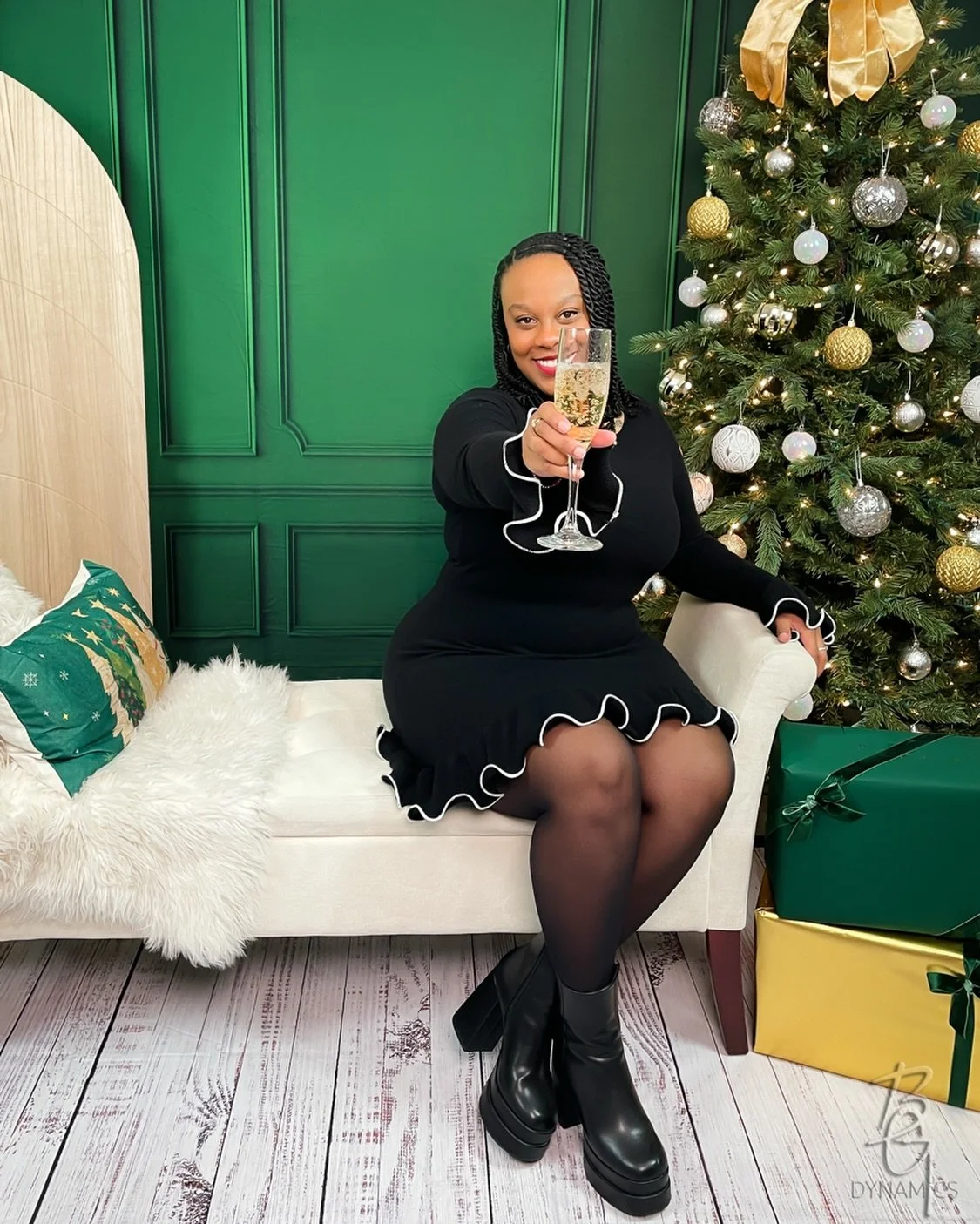 Sometimes the photographer steps in front of the camera too. 

Thank you for the grace, the support, and the love while I finished grad school this year. So excited to pour back into BGD in 2026.

Cheers &amp; Happy Holidays! 🥂