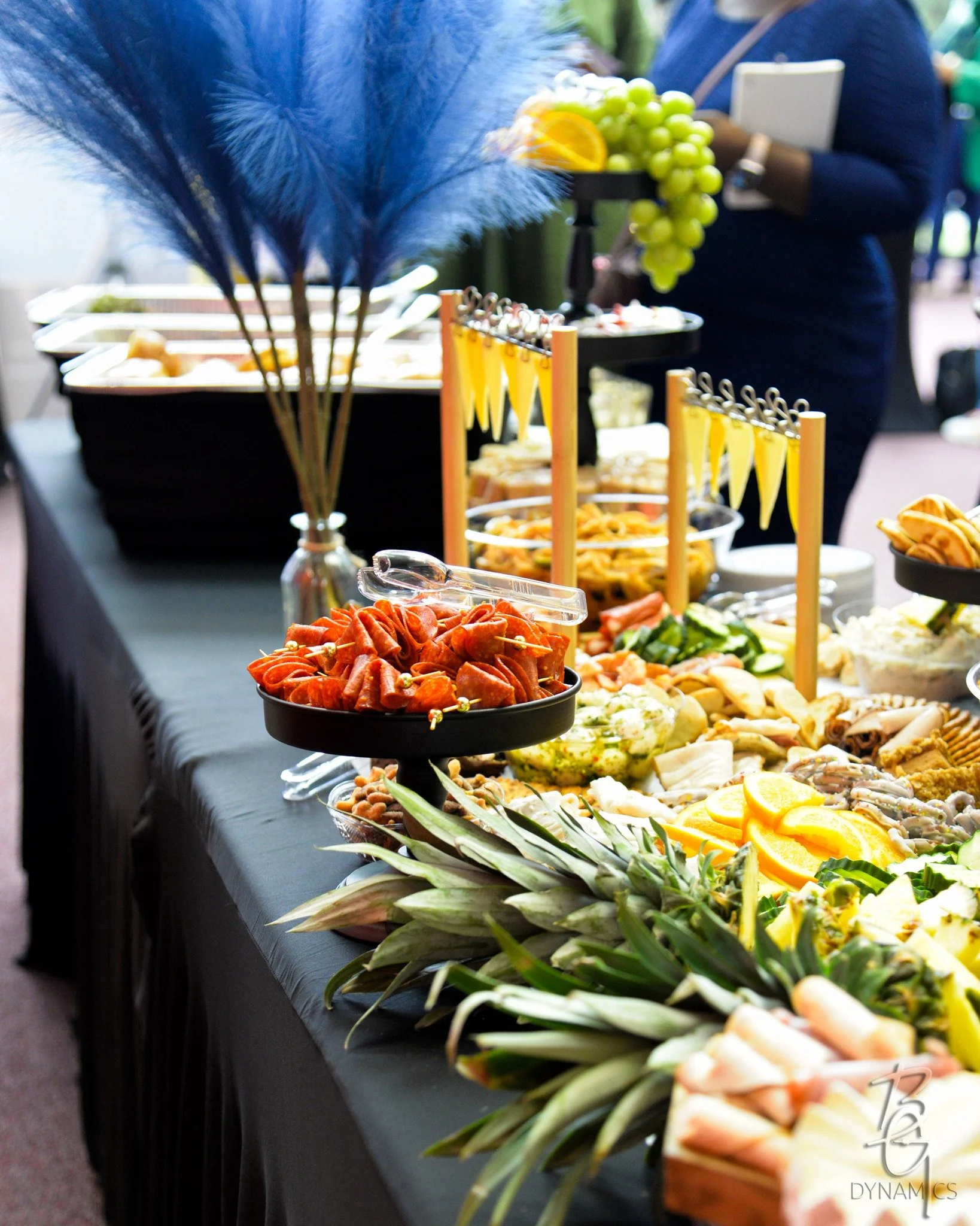 Good food fuels great networking. 👏🏾