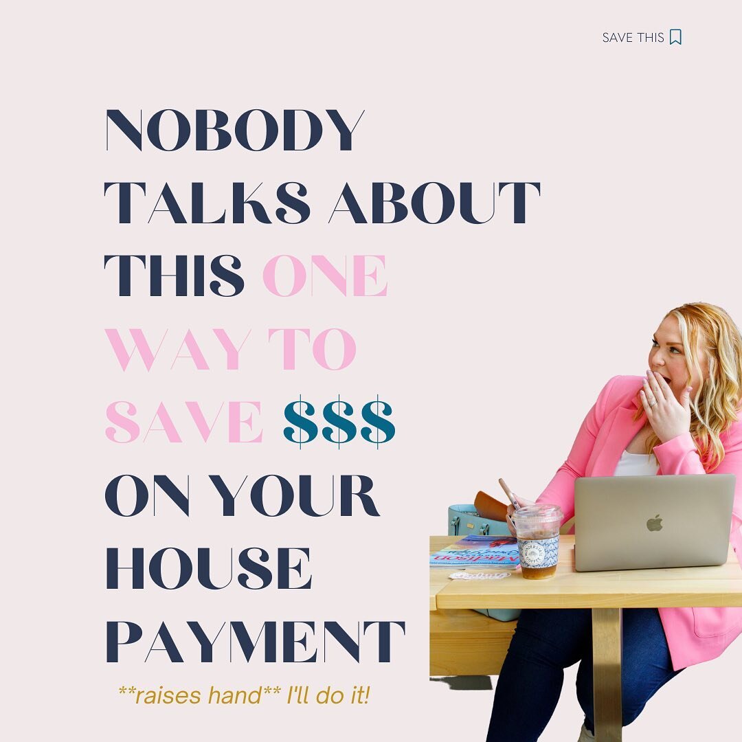 Hopefully you know by now that you DON'T need to put 20% down on a house in order to become a homeowner. 

This has been a GAME CHANGER for homeowners around the nation which has been awesome. But what most people AREN'T talking about is a little thi
