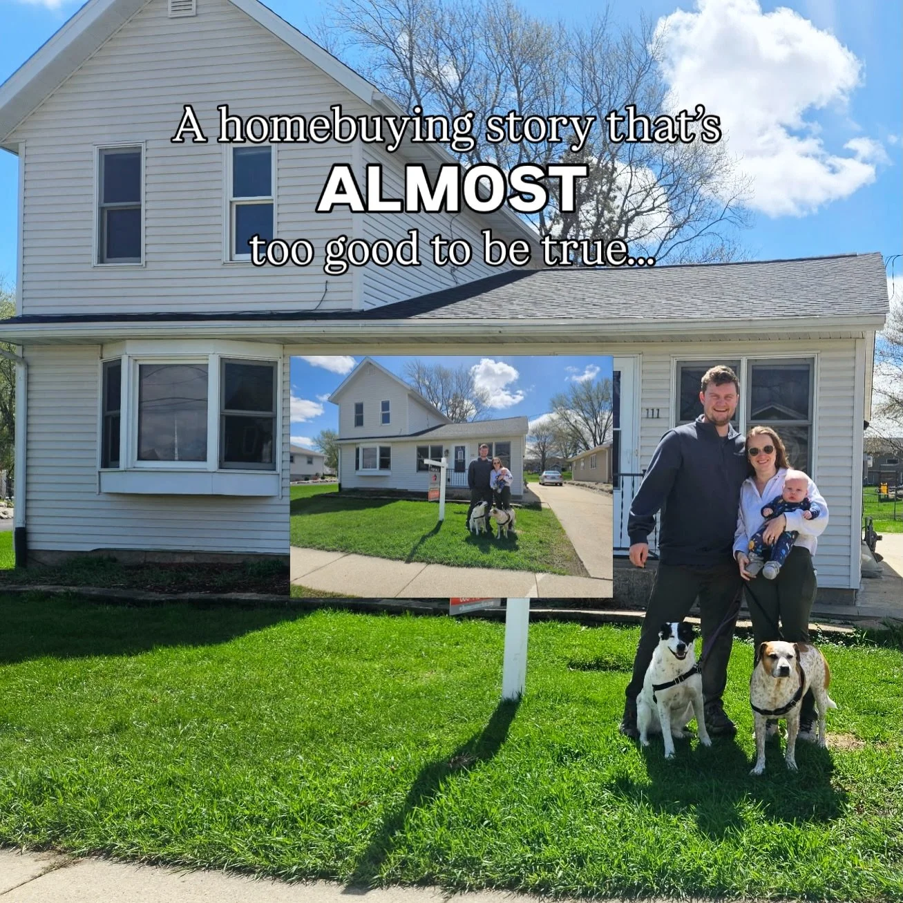 Hayes got a new house + the pups got their dream backyard!!! 

This one is almost too good to be true, but ✨it happened✨!!! Proof that with a solid strategy &amp; realistic expectations, even in the most competitive time of the year &amp; in the most