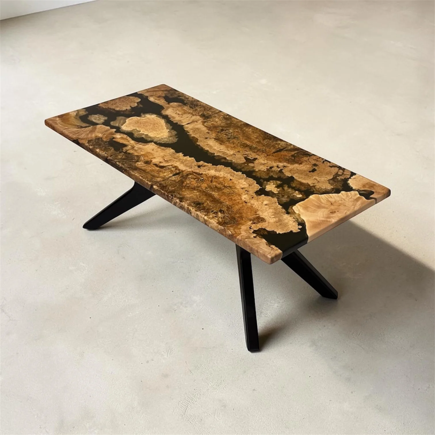 ‘Abydos’ Spalted Maple Burl Coffee Table