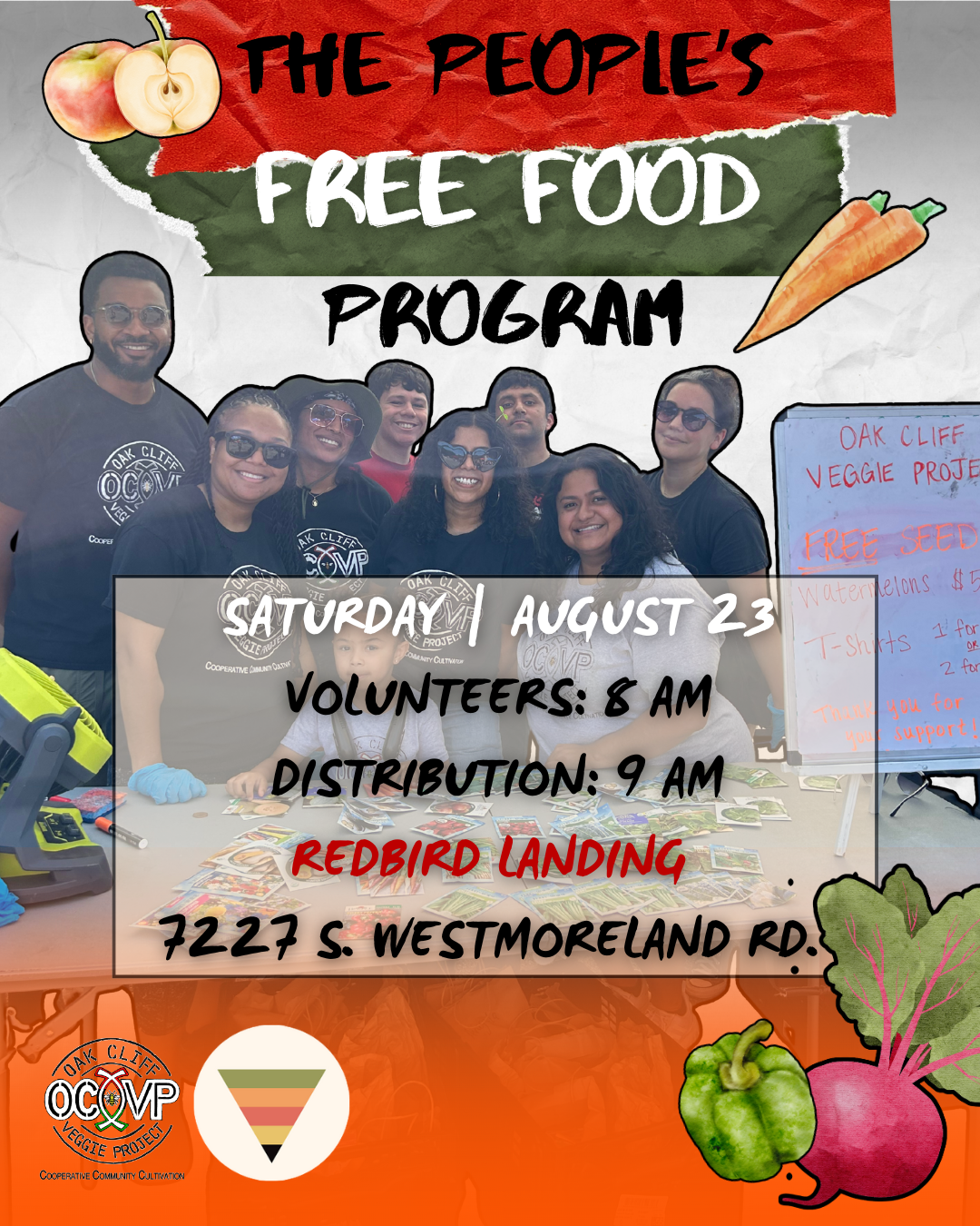 The people’s free food program - Redbird landing