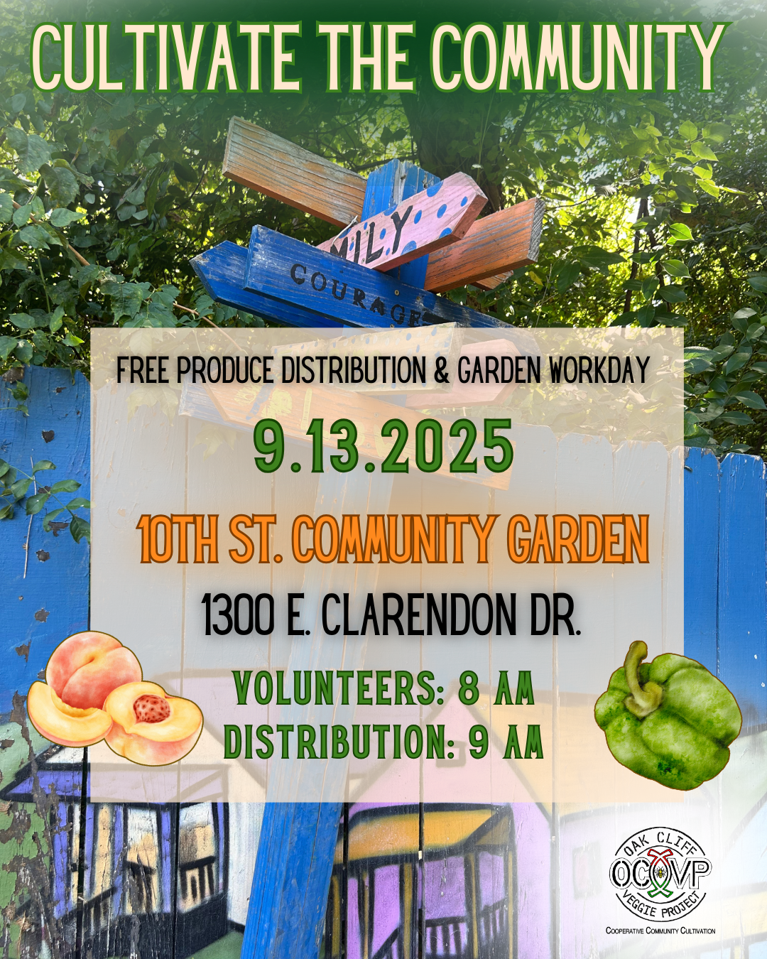 cultivate the community - 10th st. community garden
