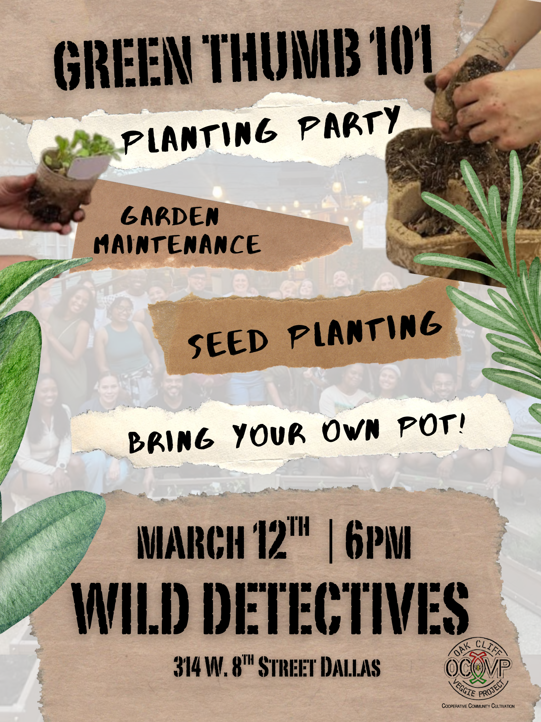 Green Thumb 101: Spring Planting Party