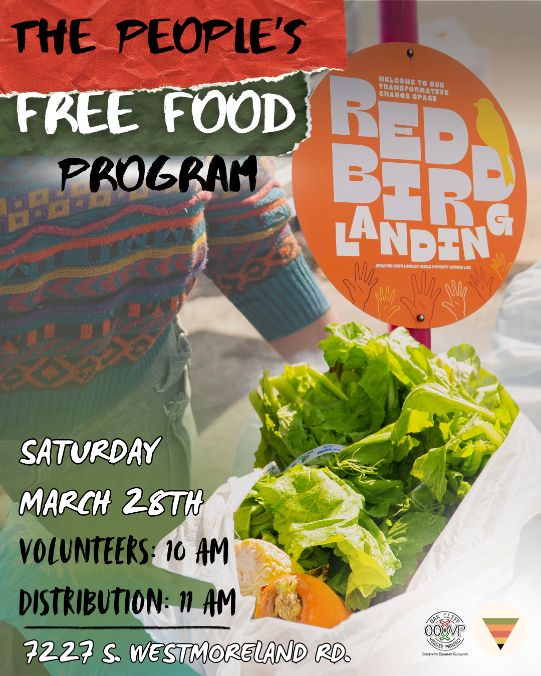 The people’s free food program - Redbird landing