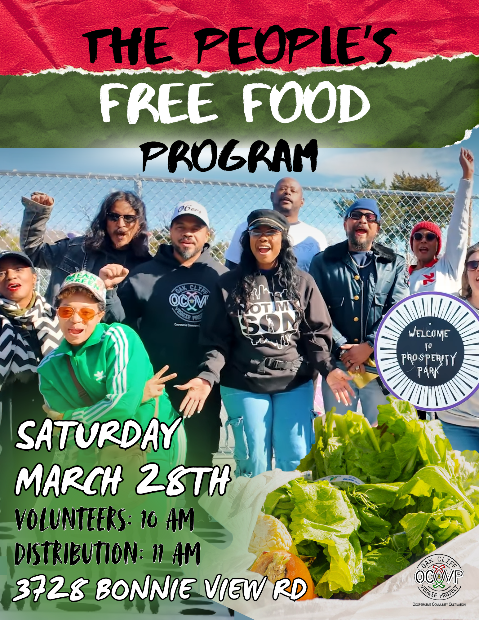 The people’s free food program - PROSPERITY PARK