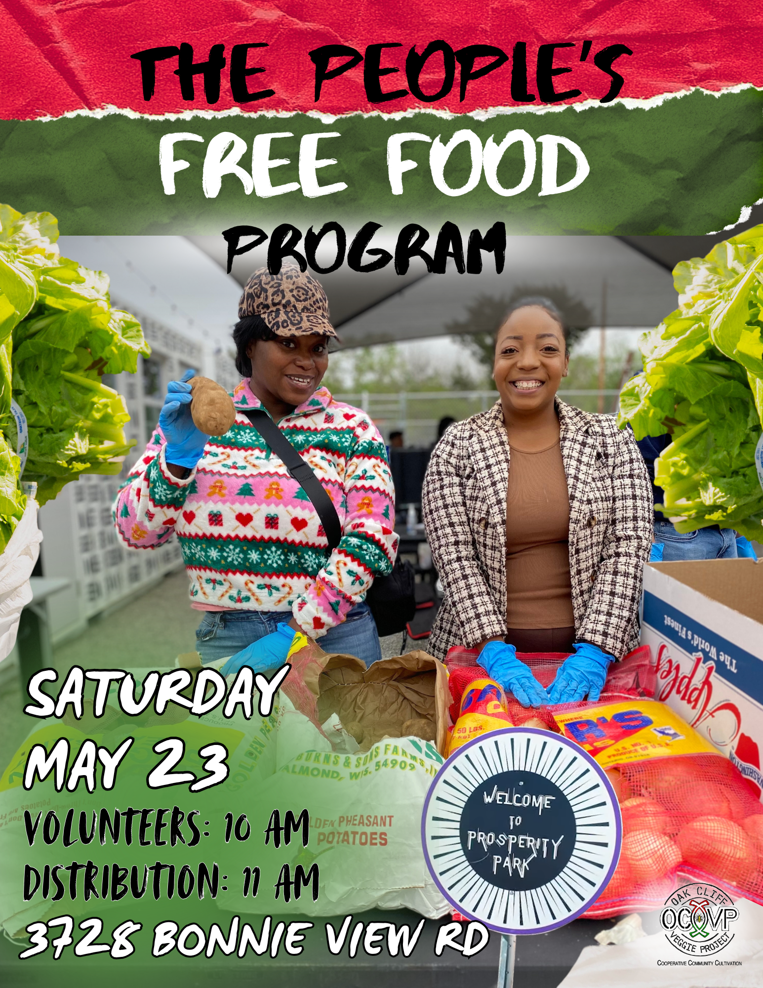 The people’s free food program - PROSPERITY PARK 