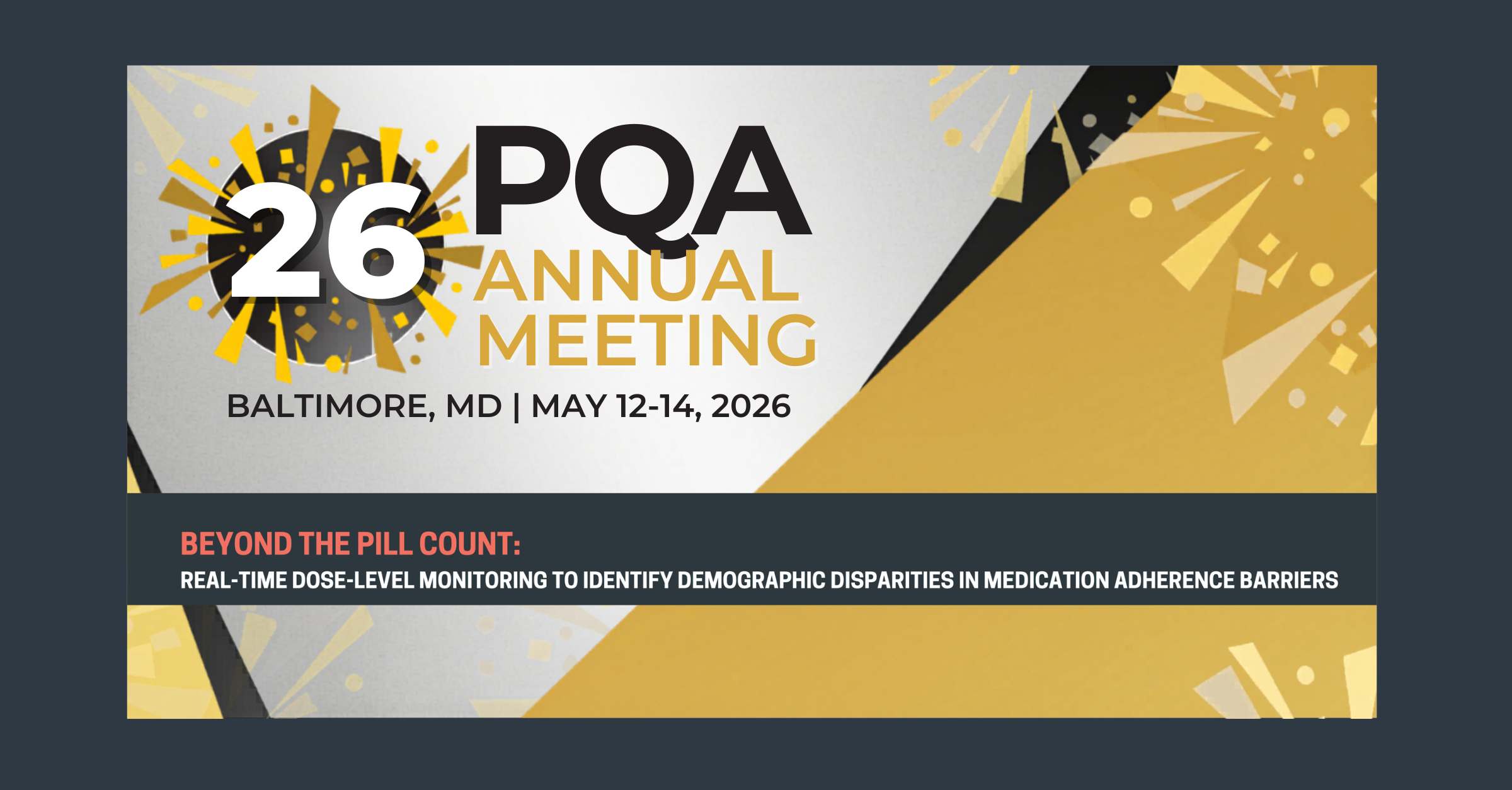 At PQA 2026, Synchronyx Makes the Case for Real-Time Medication Intelligence: Why Patients Miss Doses, and When Risk Actually Surfaces