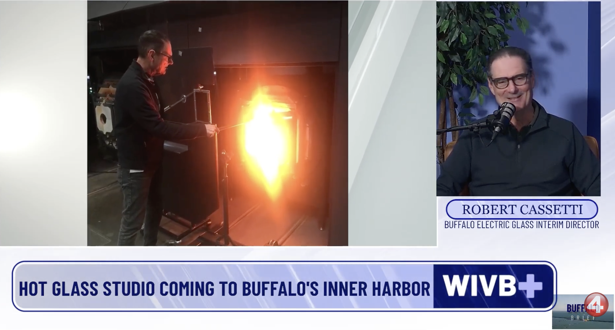 WIVB's Buffalo Brief: Hot Glass Studio at Inner Harbor