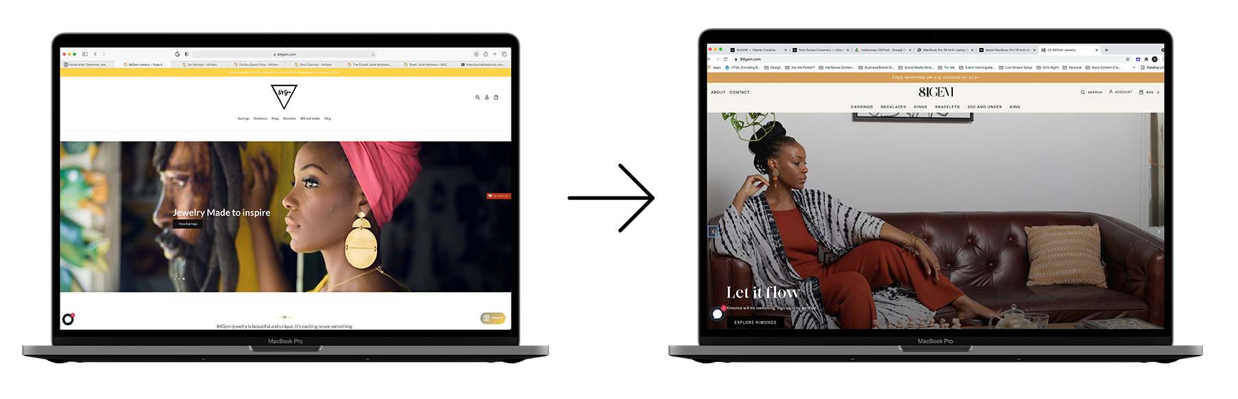 website transformation design: dynasty media