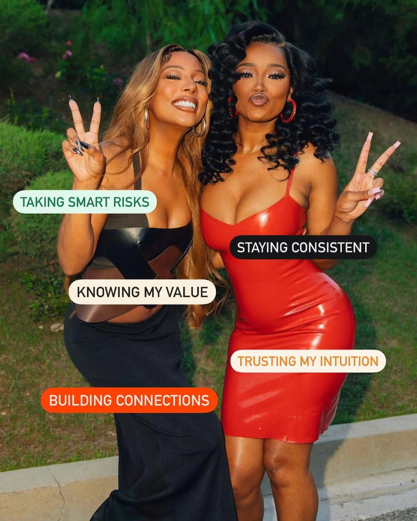 Words for the ppl with big dreams👇🏿

✨ Taking smart risks allows my brand to evolve
✨ Knowing my worth builds self confidence and confidence in my brand
✨ Forging connections creates community
✨ Staying consistent inspires trust
✨ Trusting my intui