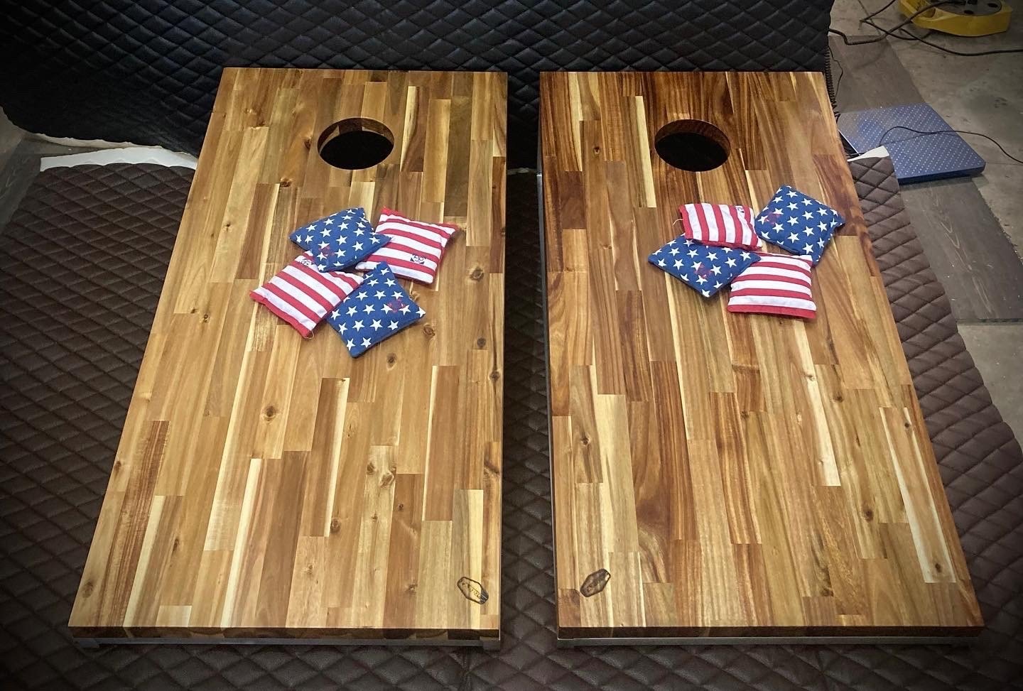 Cornhole Board Set with American Flag Bags.jpg