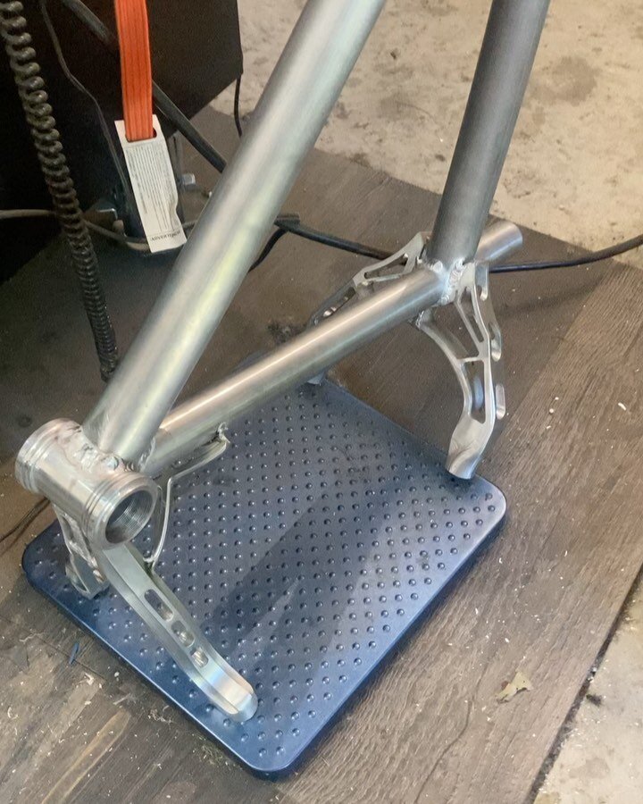 More than a few people have commented to me about how the frame is probably so heavy with all those machined components. 

And the first comment I usually get when someone actually picks it up is &ldquo;oh my god it&rsquo;s really light!&rdquo;

This
