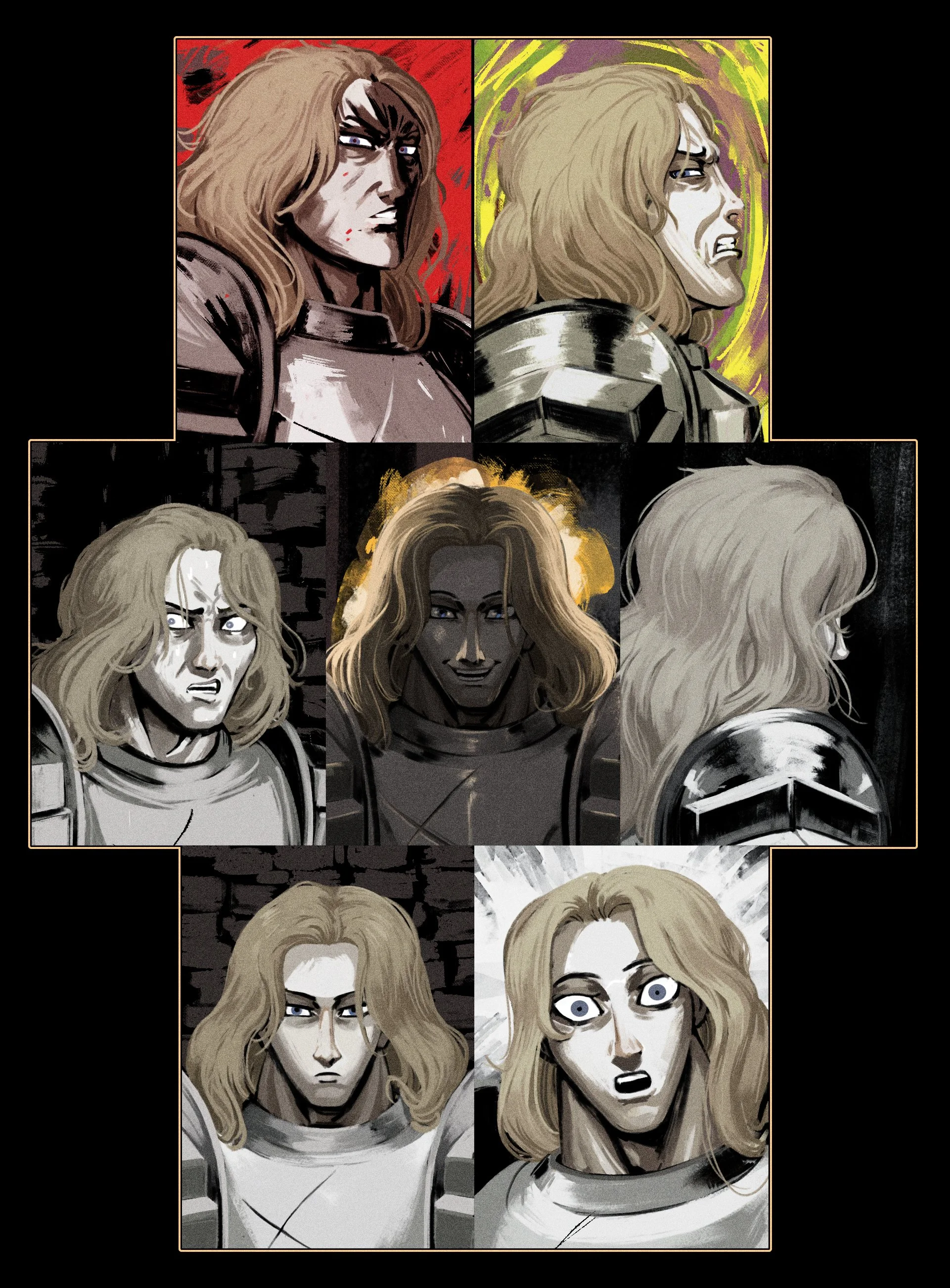 Le'Garde portrait icons