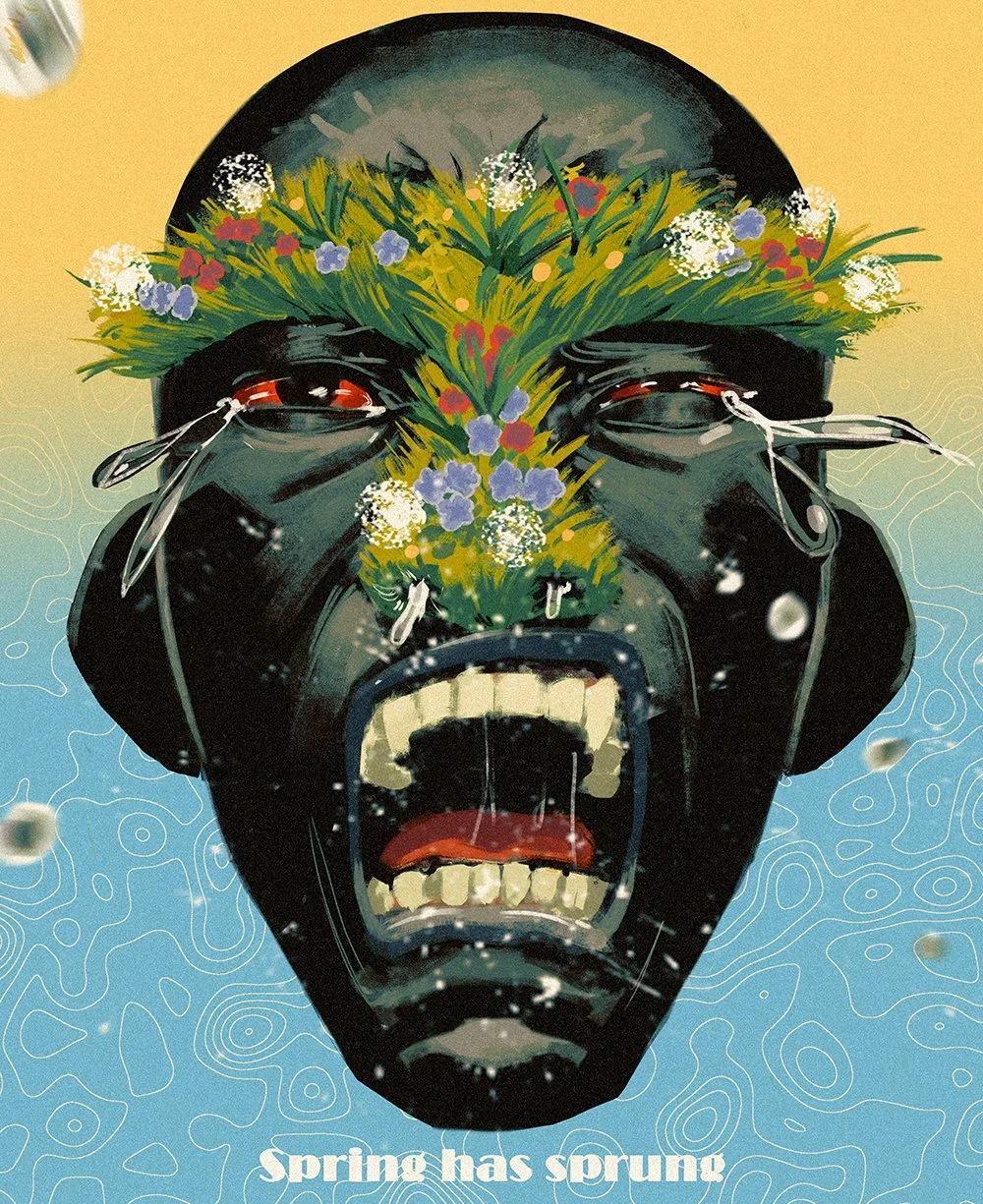 "The Spring", 18X22 in., Photoshop