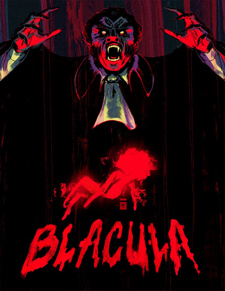 "Blacula", 8.5X11 in., Photoshop