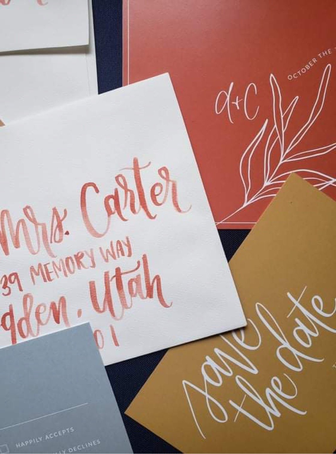 Elevate Your Wedding Invitations with Spot Calligraphy