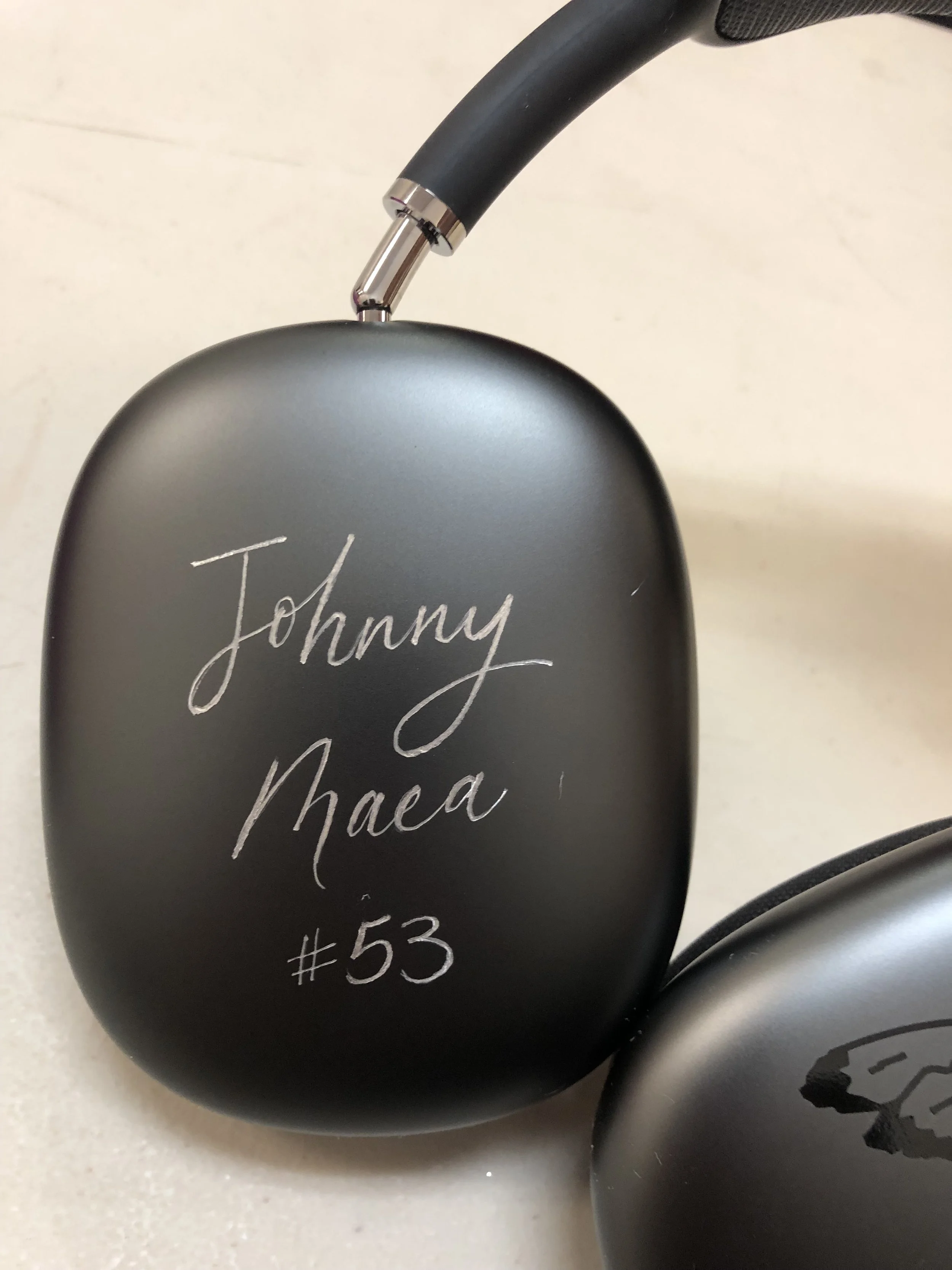 University of Utah Football Team's Headphone Engraving Event