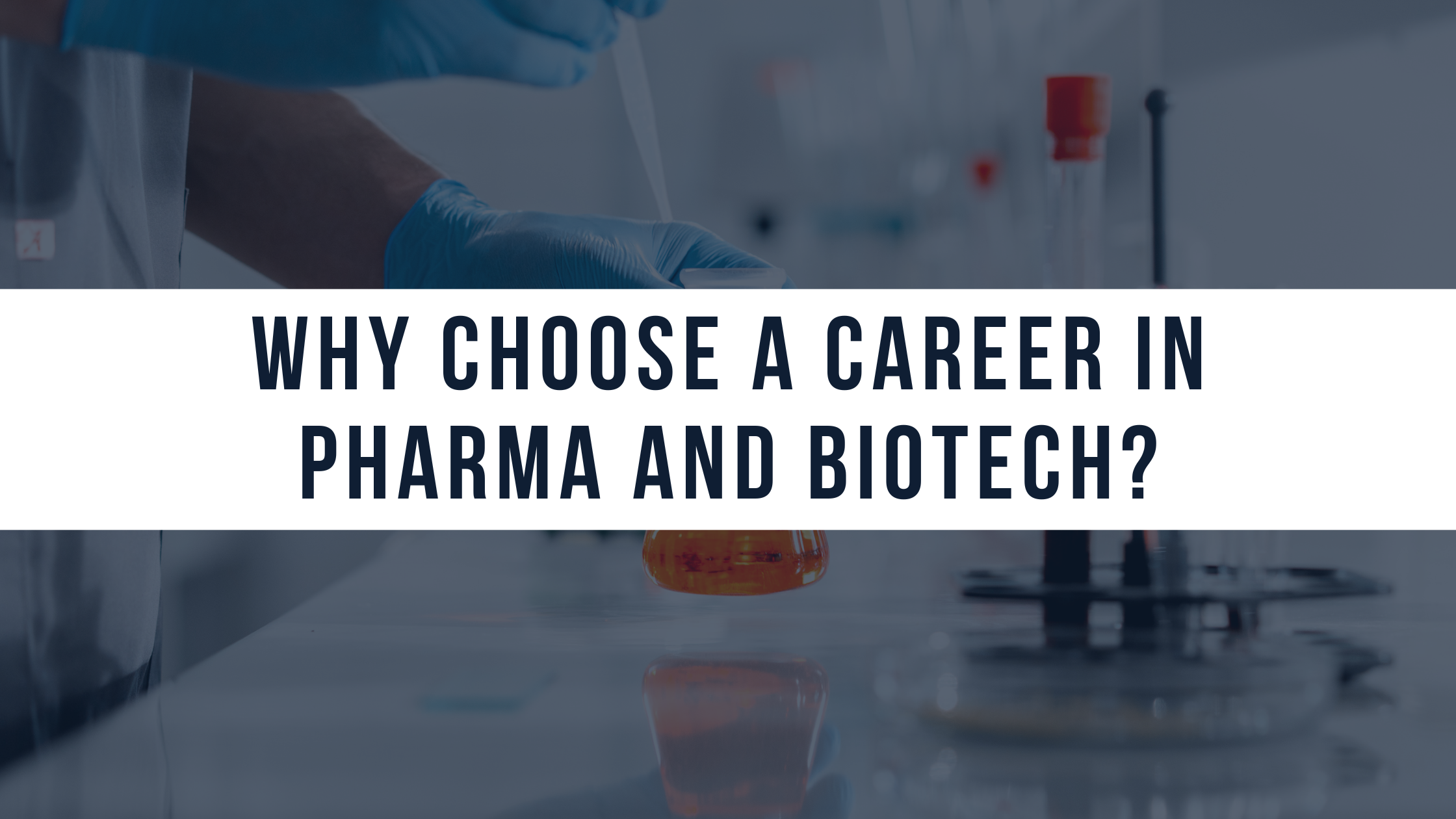 Why Choose a Career in Pharma and Biotech?