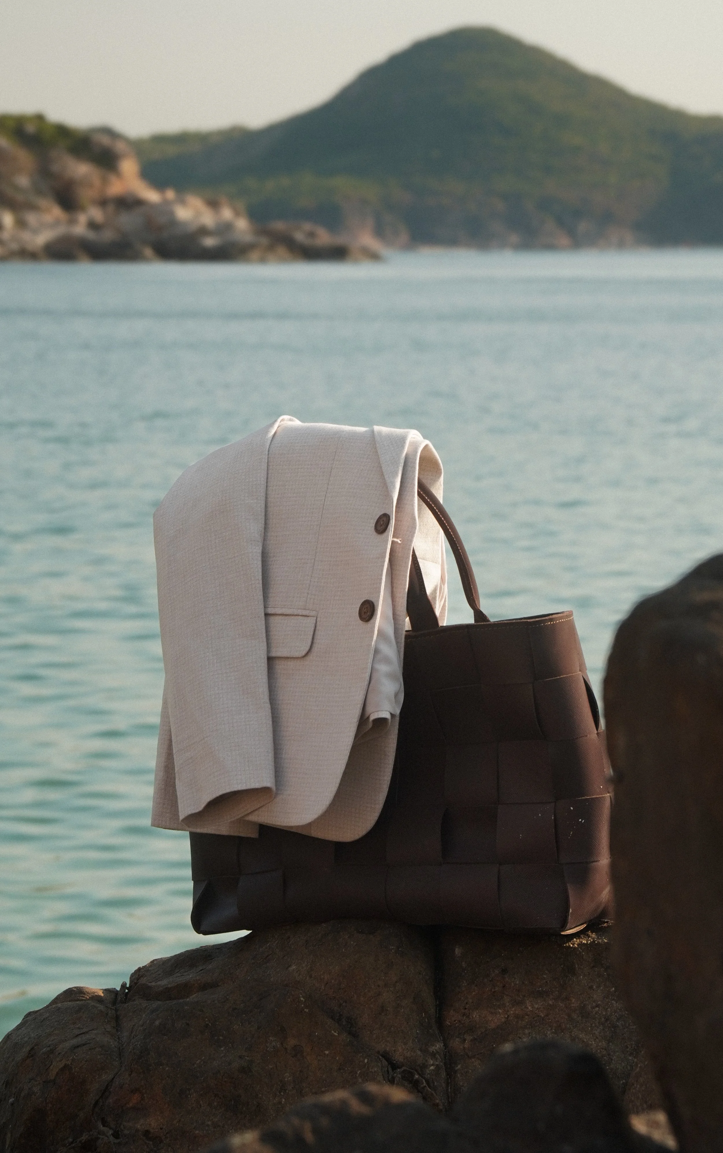 Trame Leather Tote