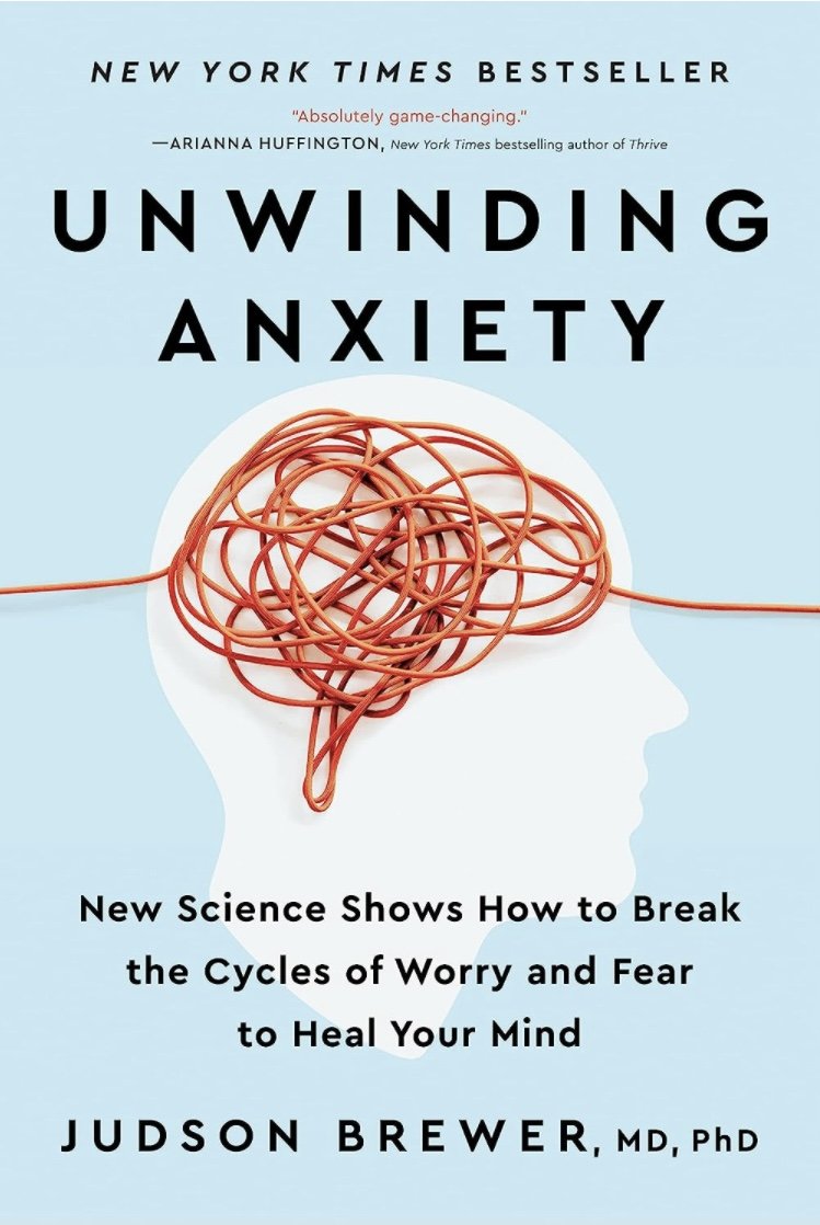 Motivational and inspirational books about unwinding anxiety
