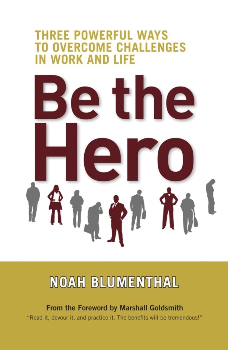 Inspirational and motivating quote about being a hero to others.